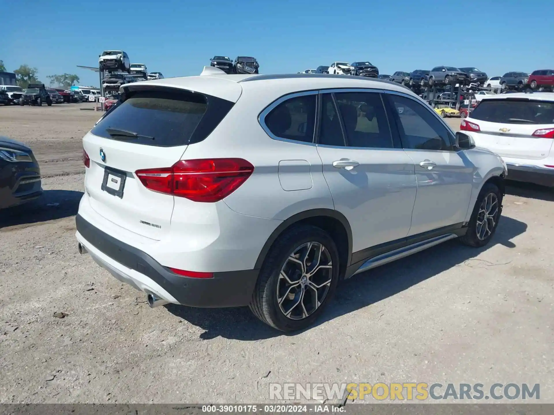 4 Photograph of a damaged car WBXJG9C09L5P75794 BMW X1 2020