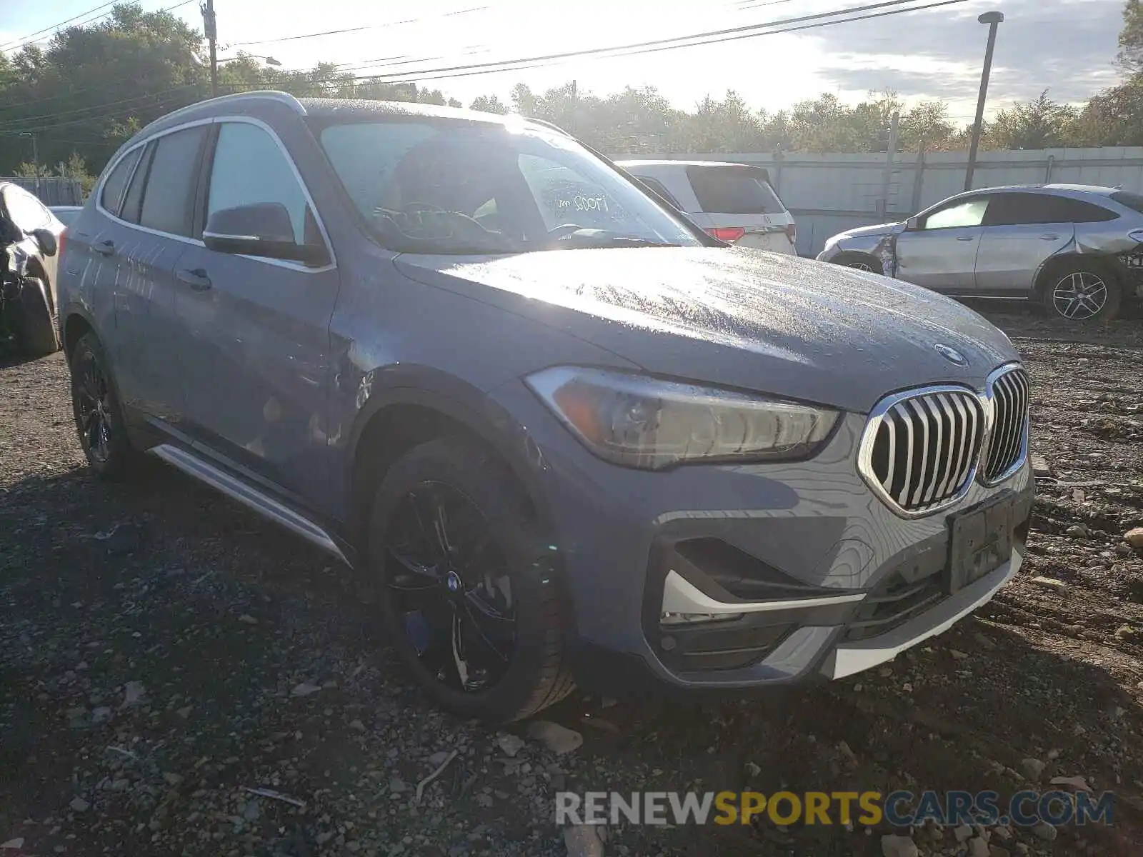 1 Photograph of a damaged car WBXJG9C09L5P84981 BMW X1 2020