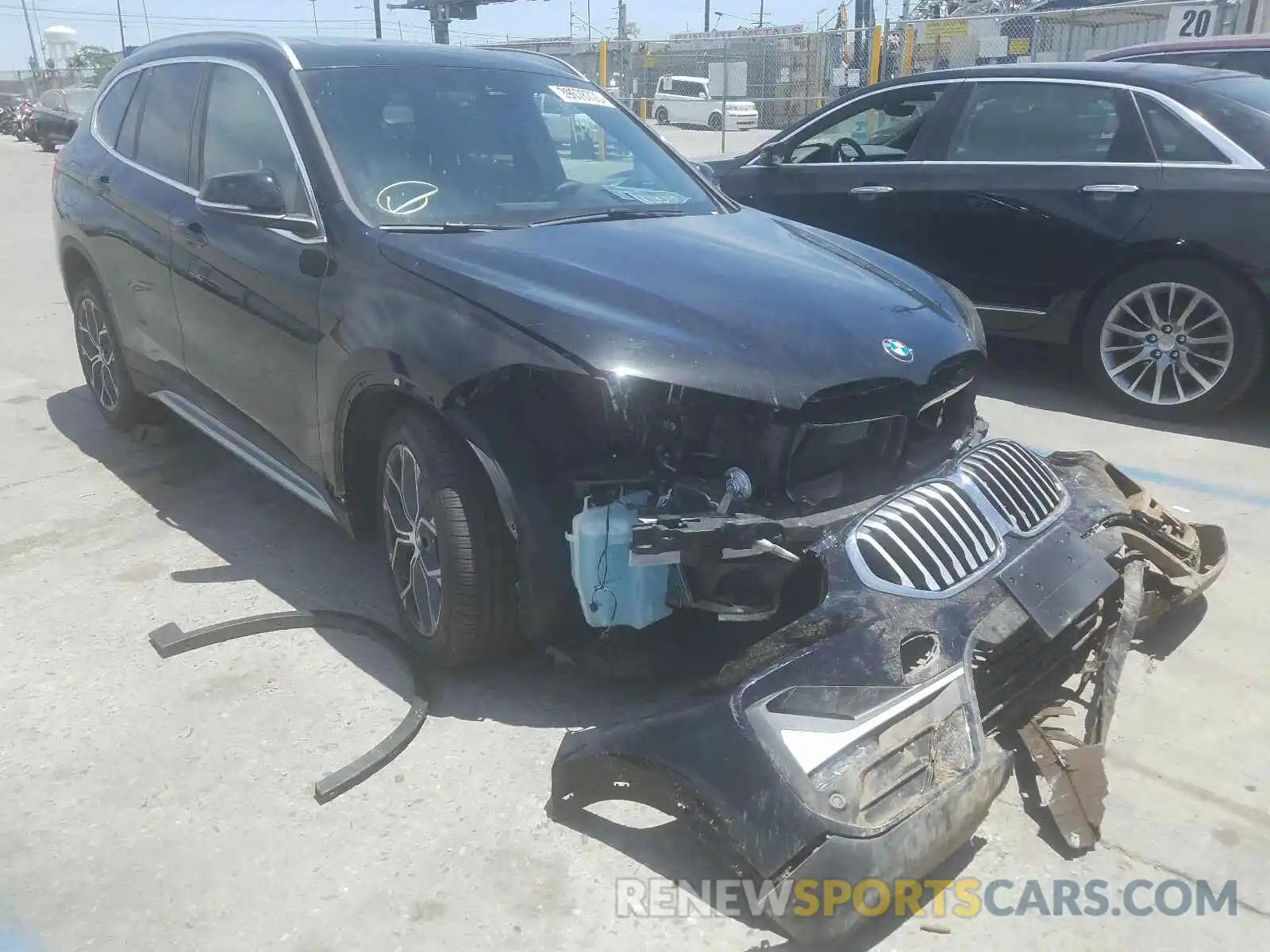 1 Photograph of a damaged car WBXJG9C09L5P88707 BMW X1 2020