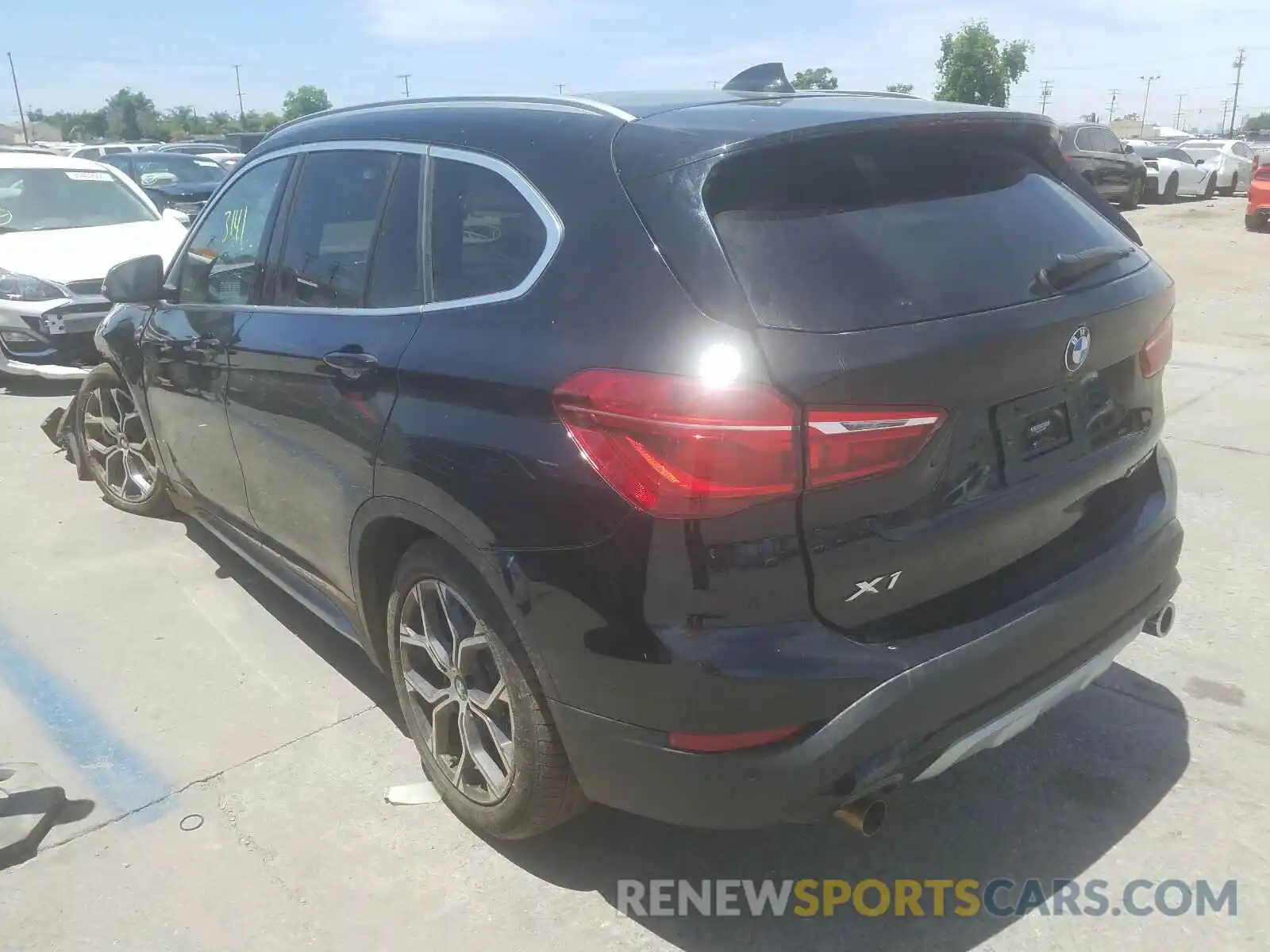 3 Photograph of a damaged car WBXJG9C09L5P88707 BMW X1 2020