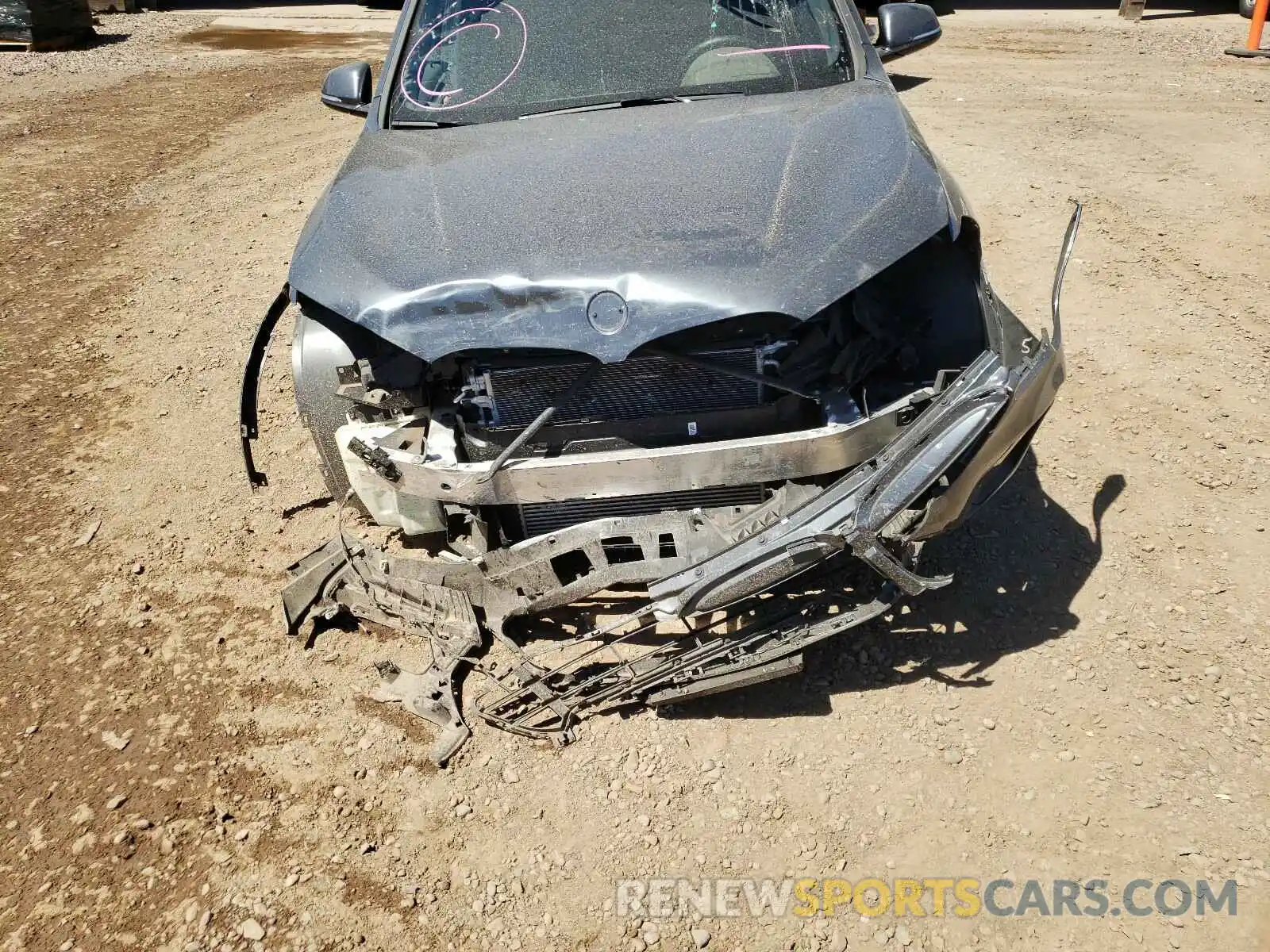 9 Фотография поврежденного автомобиля WBXJG9C09L5P89713 BMW X1 2020