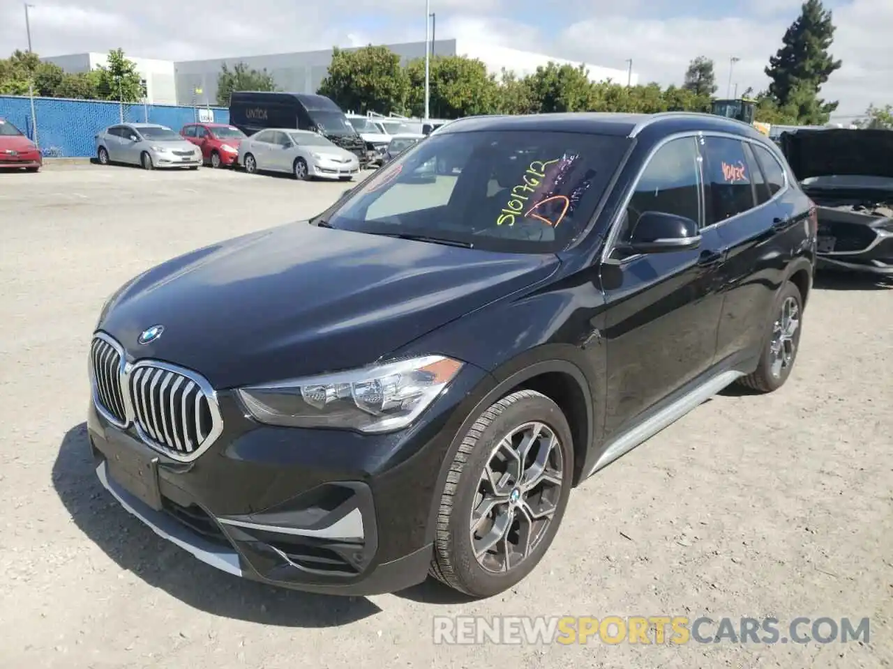 2 Photograph of a damaged car WBXJG9C09L5R01698 BMW X1 2020