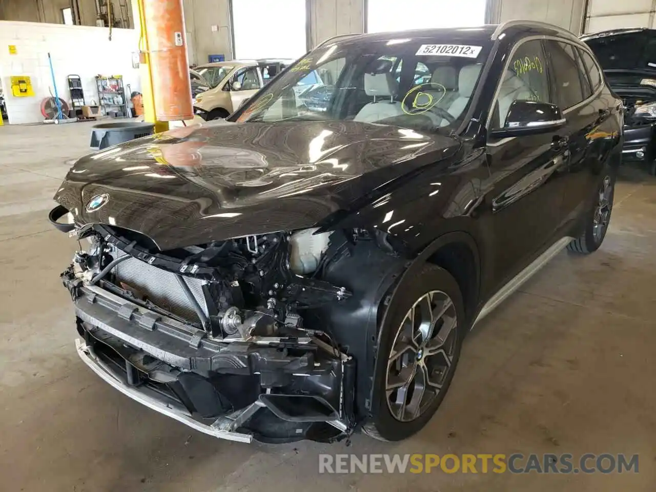 2 Photograph of a damaged car WBXJG9C09L5R23491 BMW X1 2020