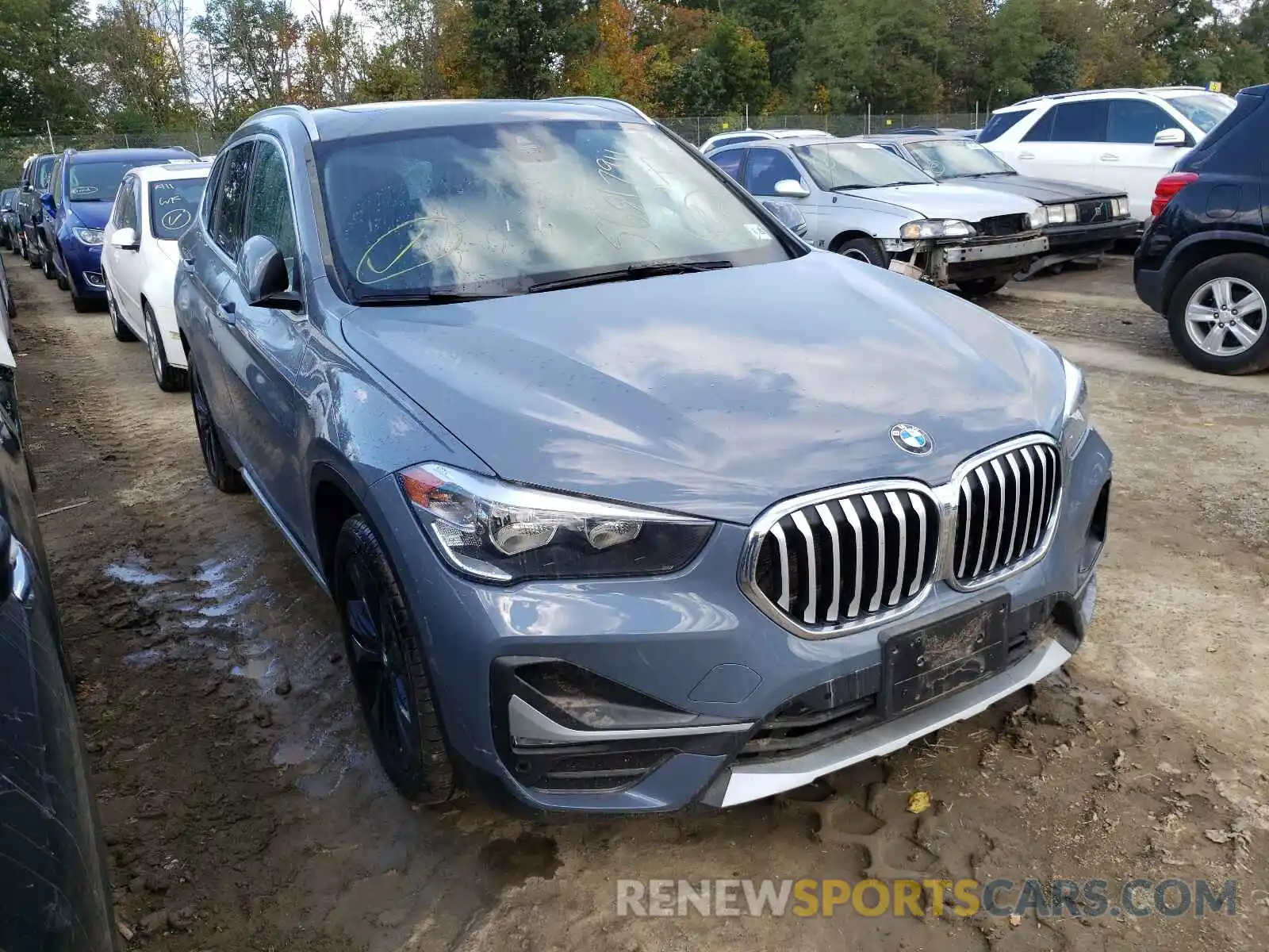 1 Photograph of a damaged car WBXJG9C09L5R48682 BMW X1 2020