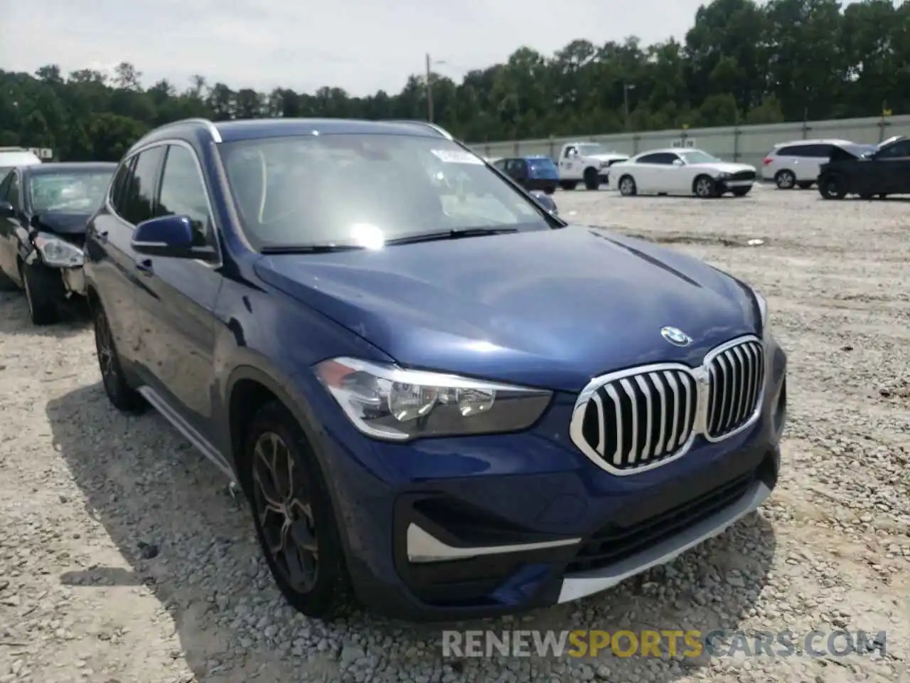 1 Photograph of a damaged car WBXJG9C09L5R89703 BMW X1 2020