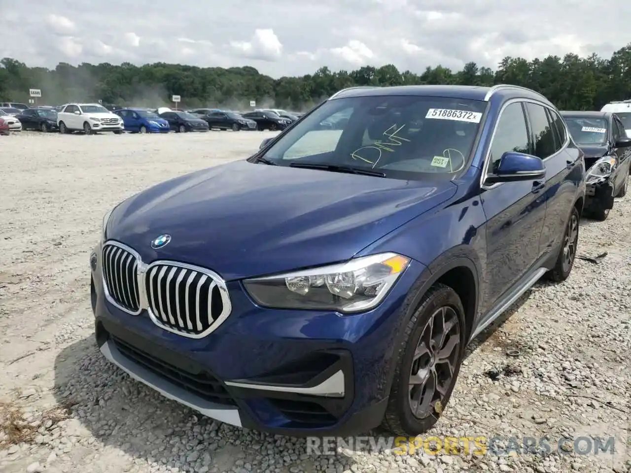 2 Photograph of a damaged car WBXJG9C09L5R89703 BMW X1 2020