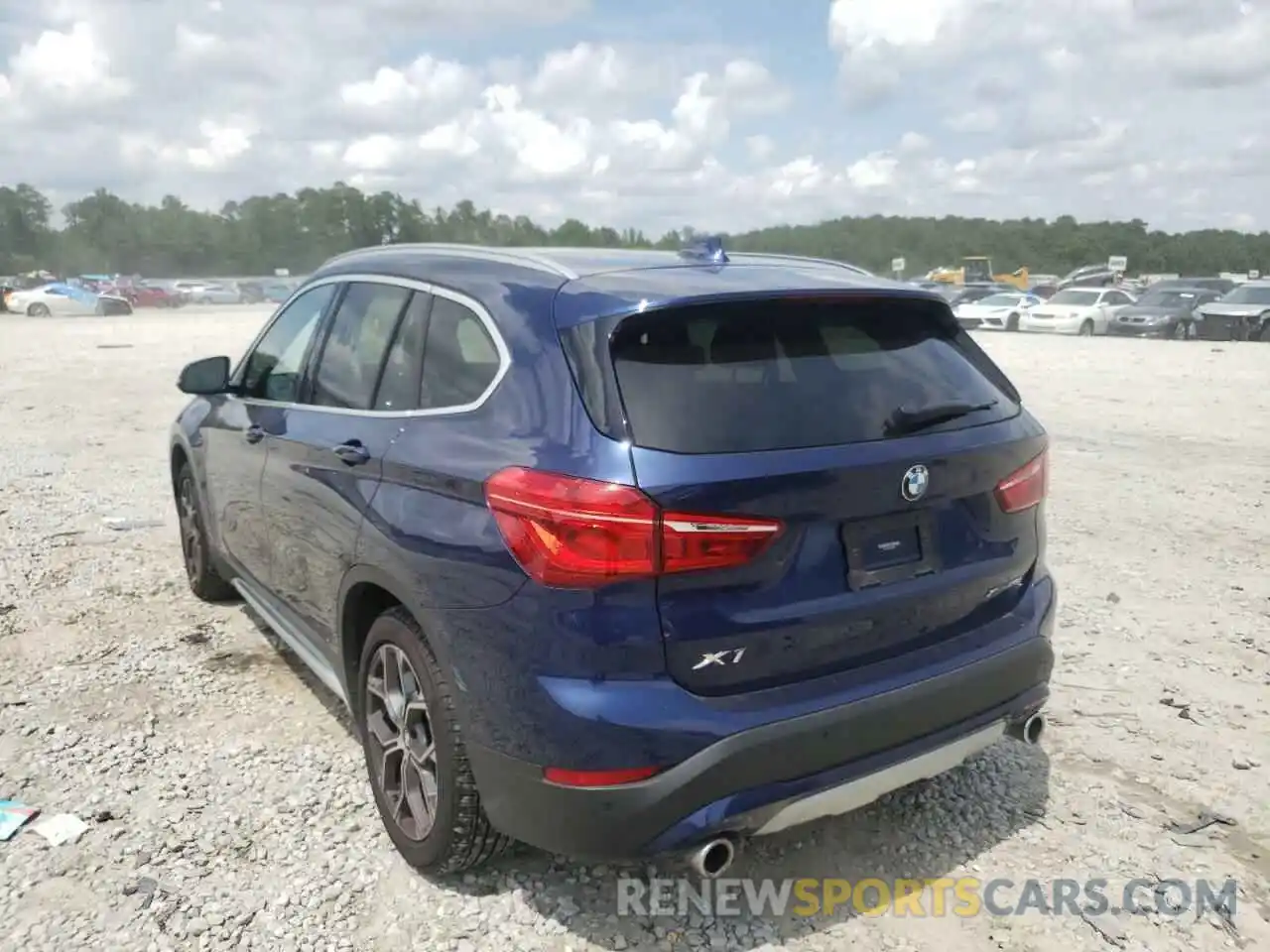 3 Photograph of a damaged car WBXJG9C09L5R89703 BMW X1 2020