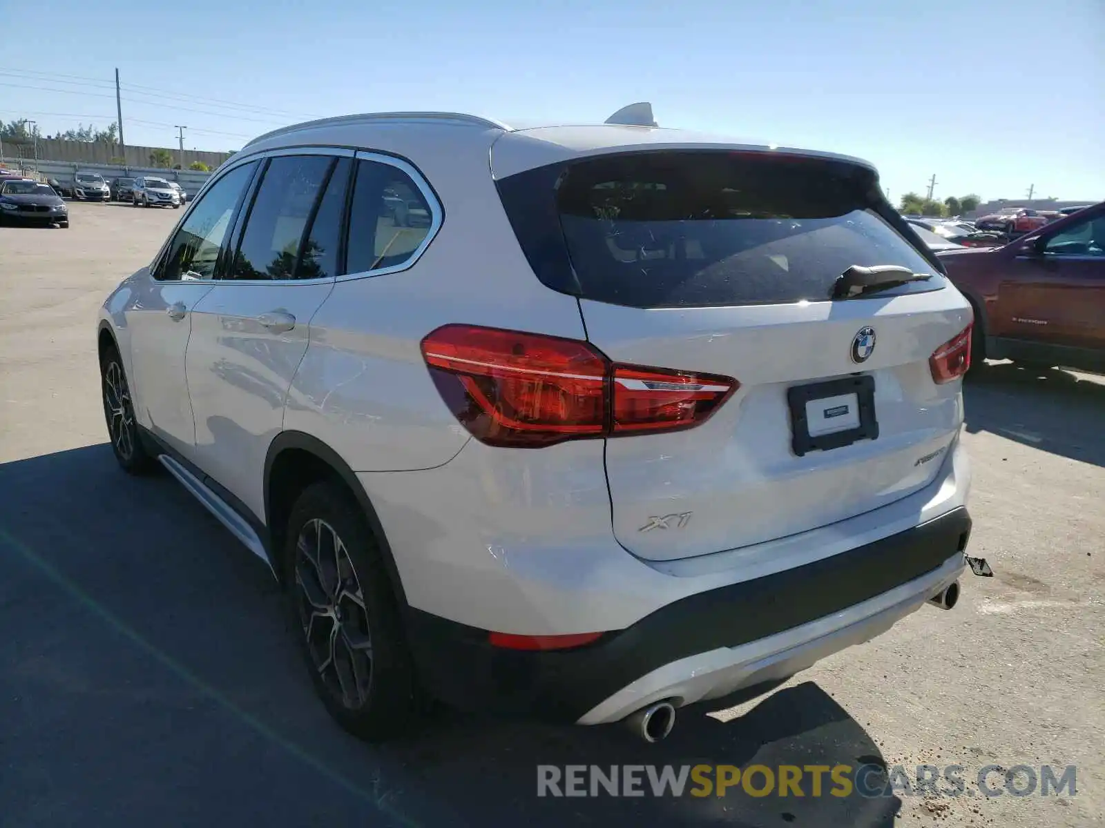 3 Photograph of a damaged car WBXJG9C0XL3L81748 BMW X1 2020