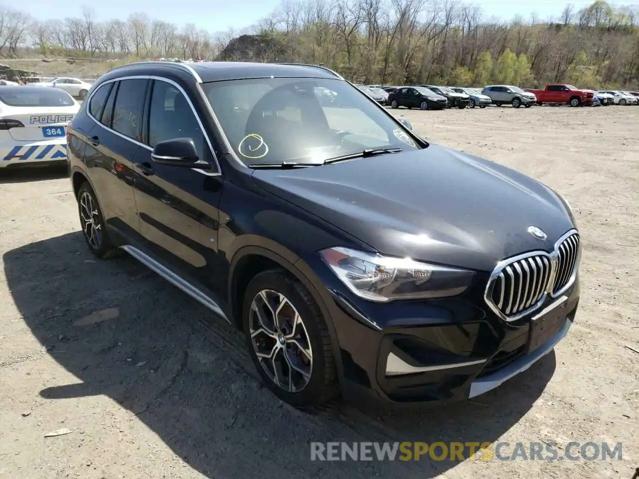 1 Photograph of a damaged car WBXJG9C0XL5P39161 BMW X1 2020