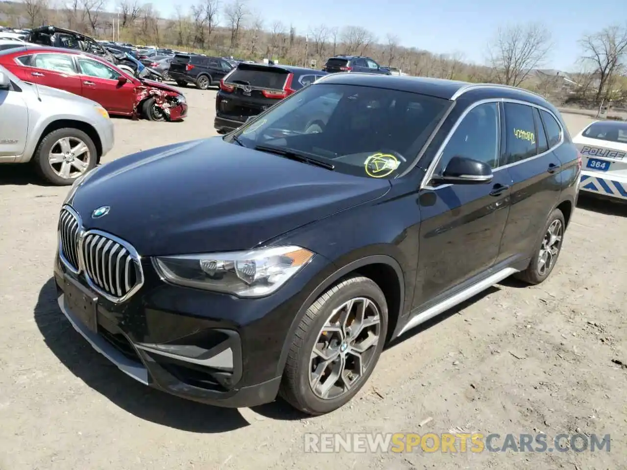 2 Photograph of a damaged car WBXJG9C0XL5P39161 BMW X1 2020