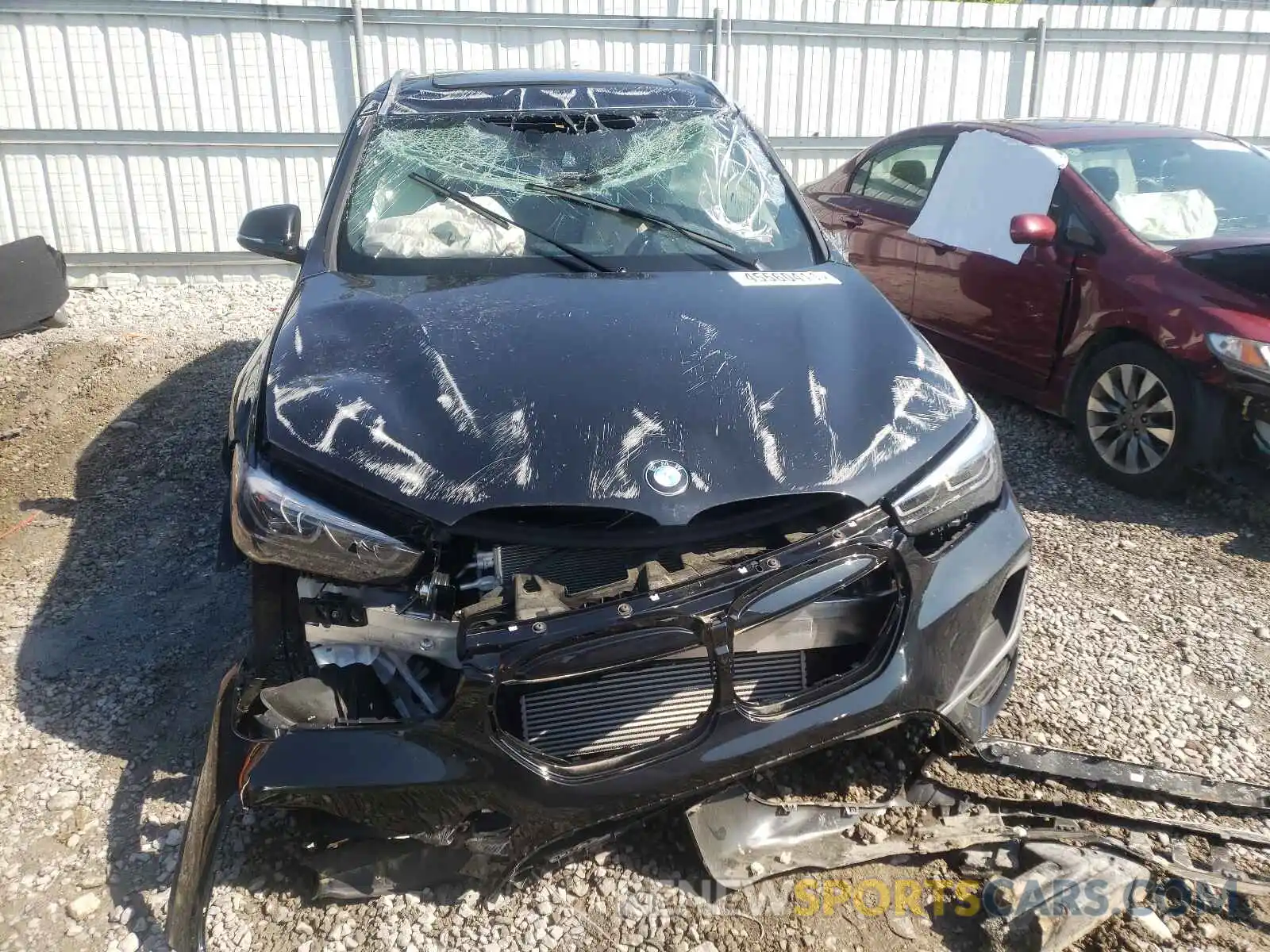 9 Photograph of a damaged car WBXJG9C0XL5P57725 BMW X1 2020