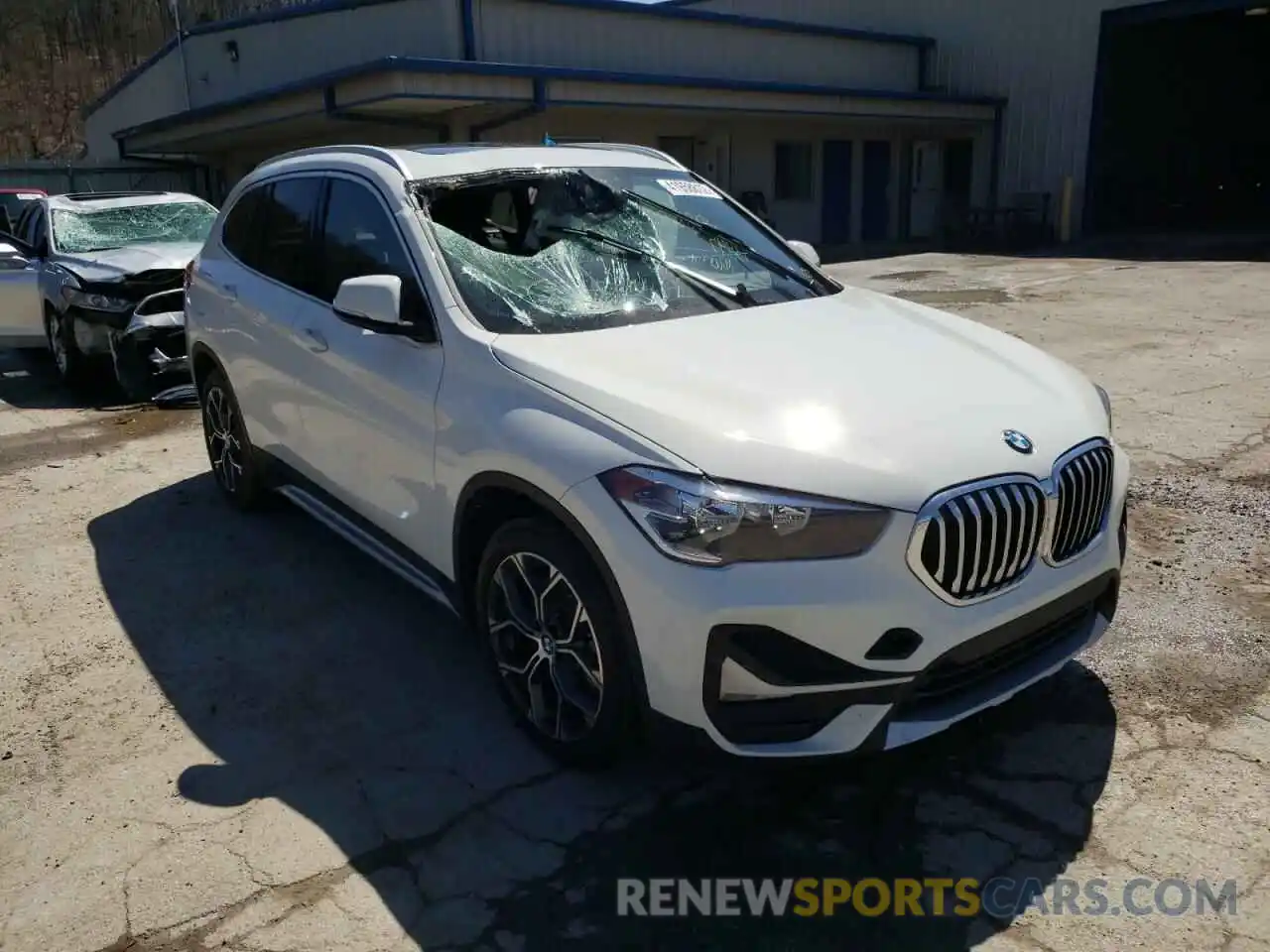 1 Photograph of a damaged car WBXJG9C0XL5P62312 BMW X1 2020