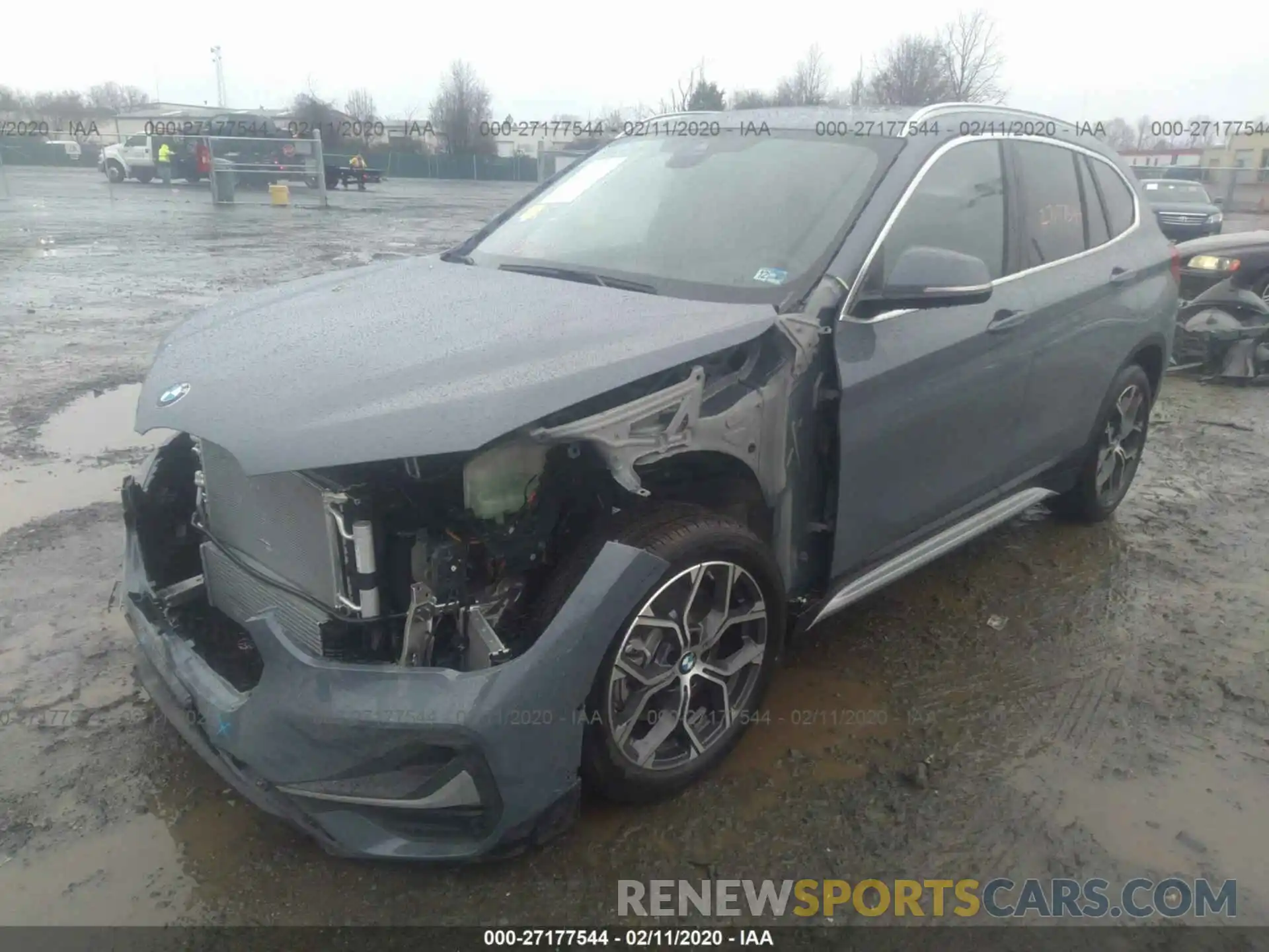 2 Photograph of a damaged car WBXJG9C0XL5P67235 BMW X1 2020