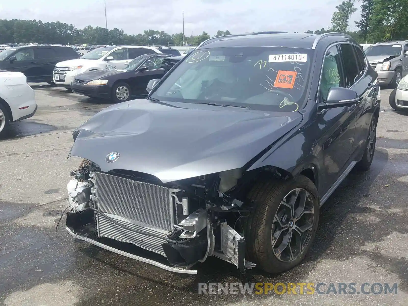 2 Фотография поврежденного автомобиля WBXJG9C0XL5P69941 BMW X1 2020