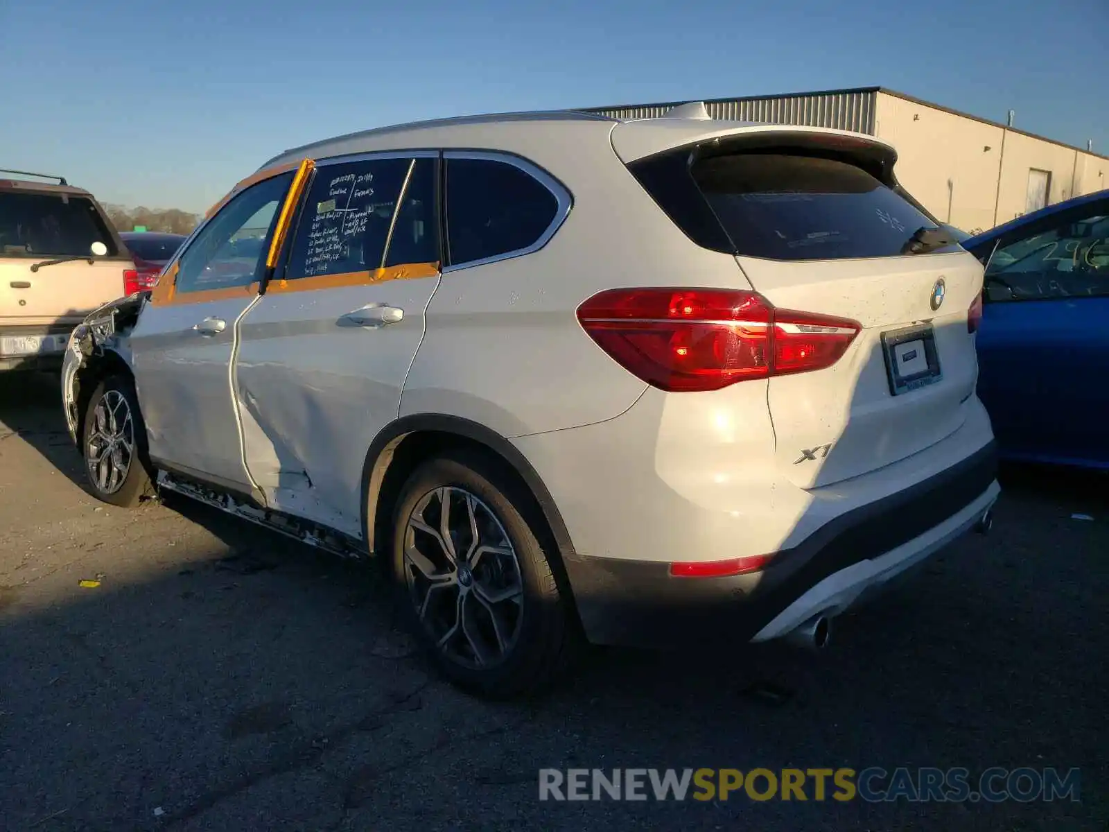 3 Photograph of a damaged car WBXJG9C0XL5P76694 BMW X1 2020