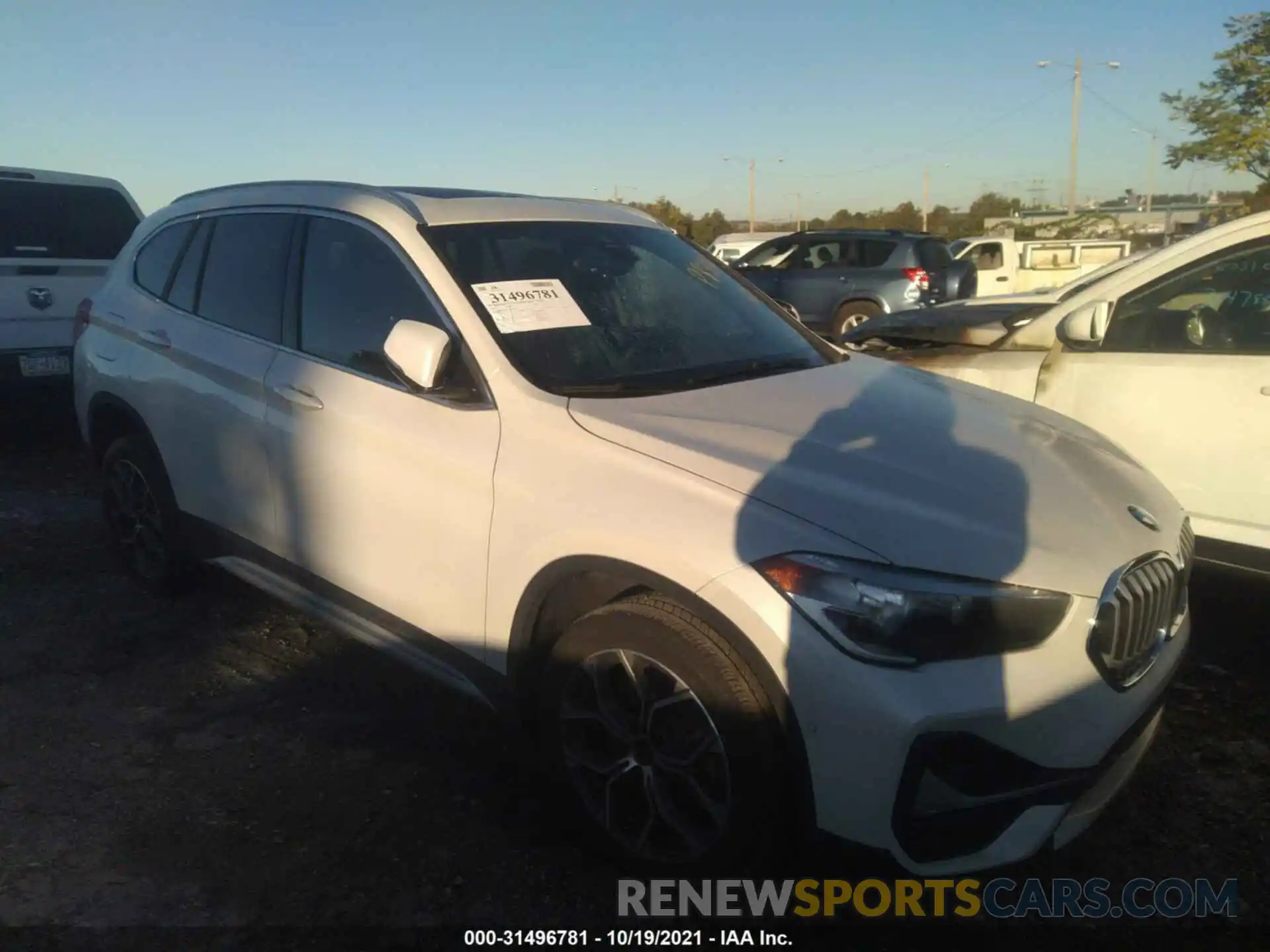 1 Photograph of a damaged car WBXJG9C0XL5P83810 BMW X1 2020