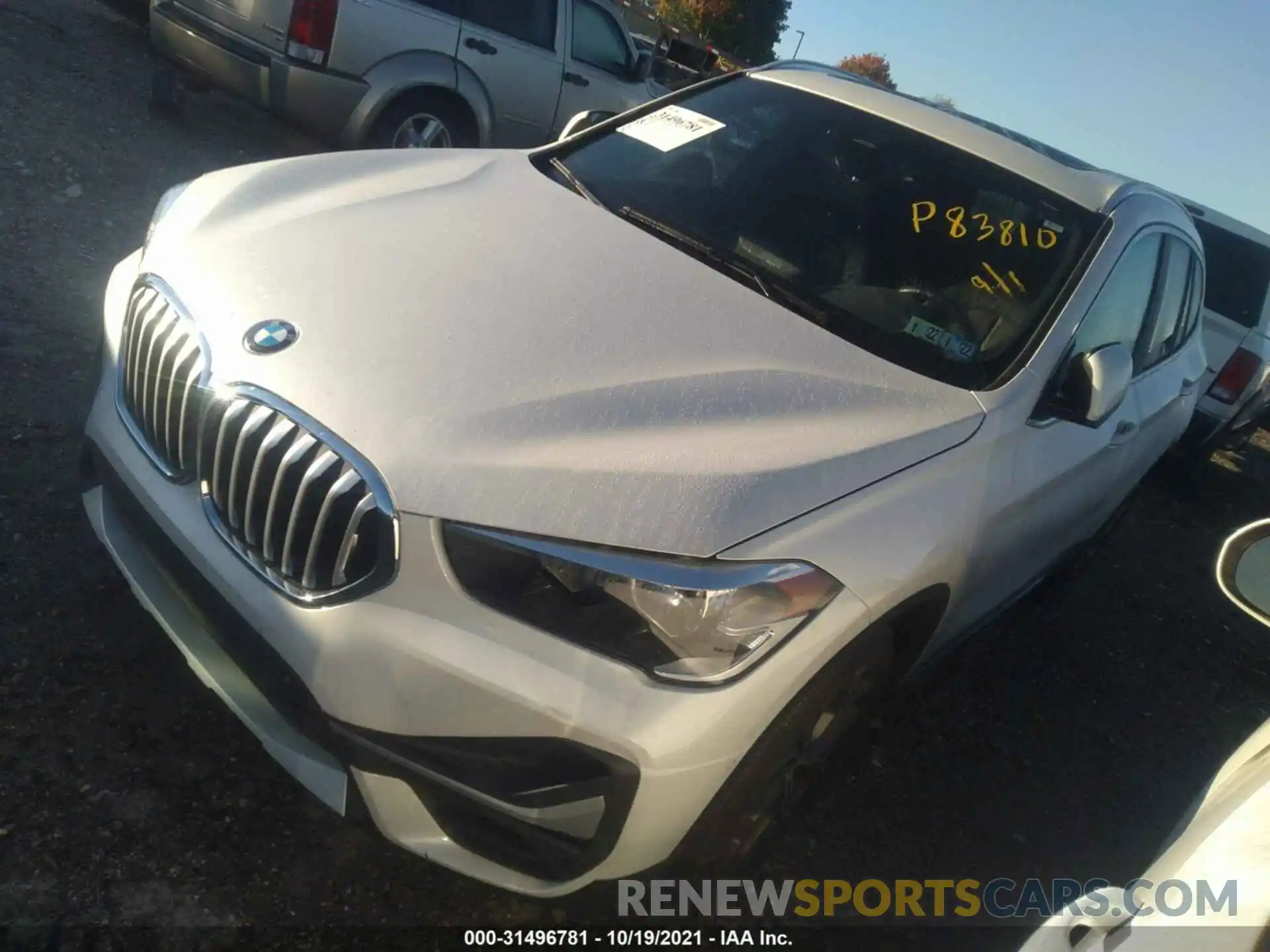 2 Photograph of a damaged car WBXJG9C0XL5P83810 BMW X1 2020