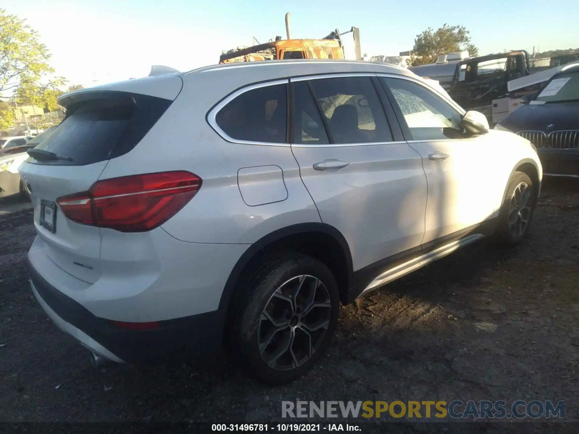 4 Photograph of a damaged car WBXJG9C0XL5P83810 BMW X1 2020