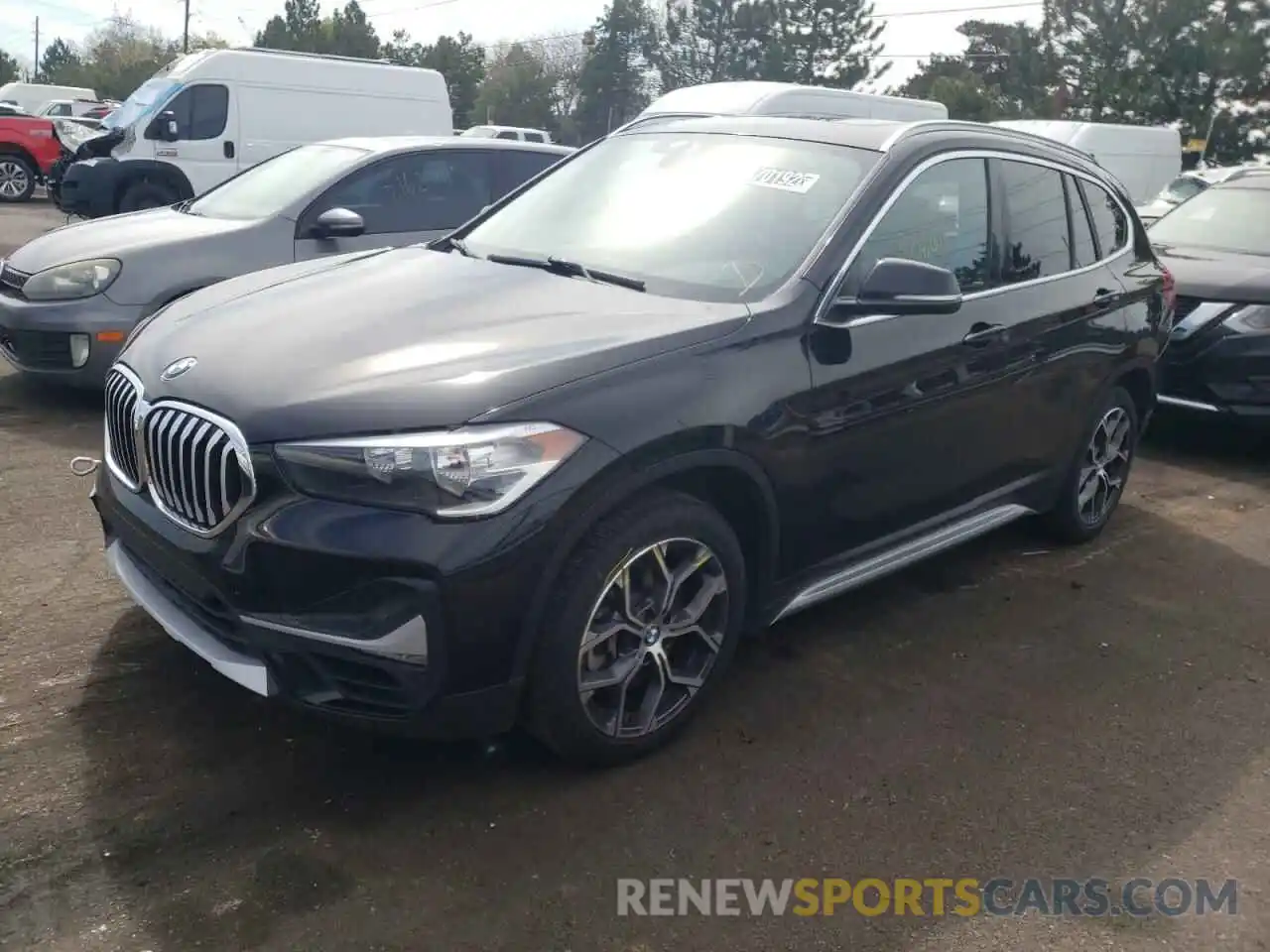 2 Photograph of a damaged car WBXJG9C0XL5P92541 BMW X1 2020