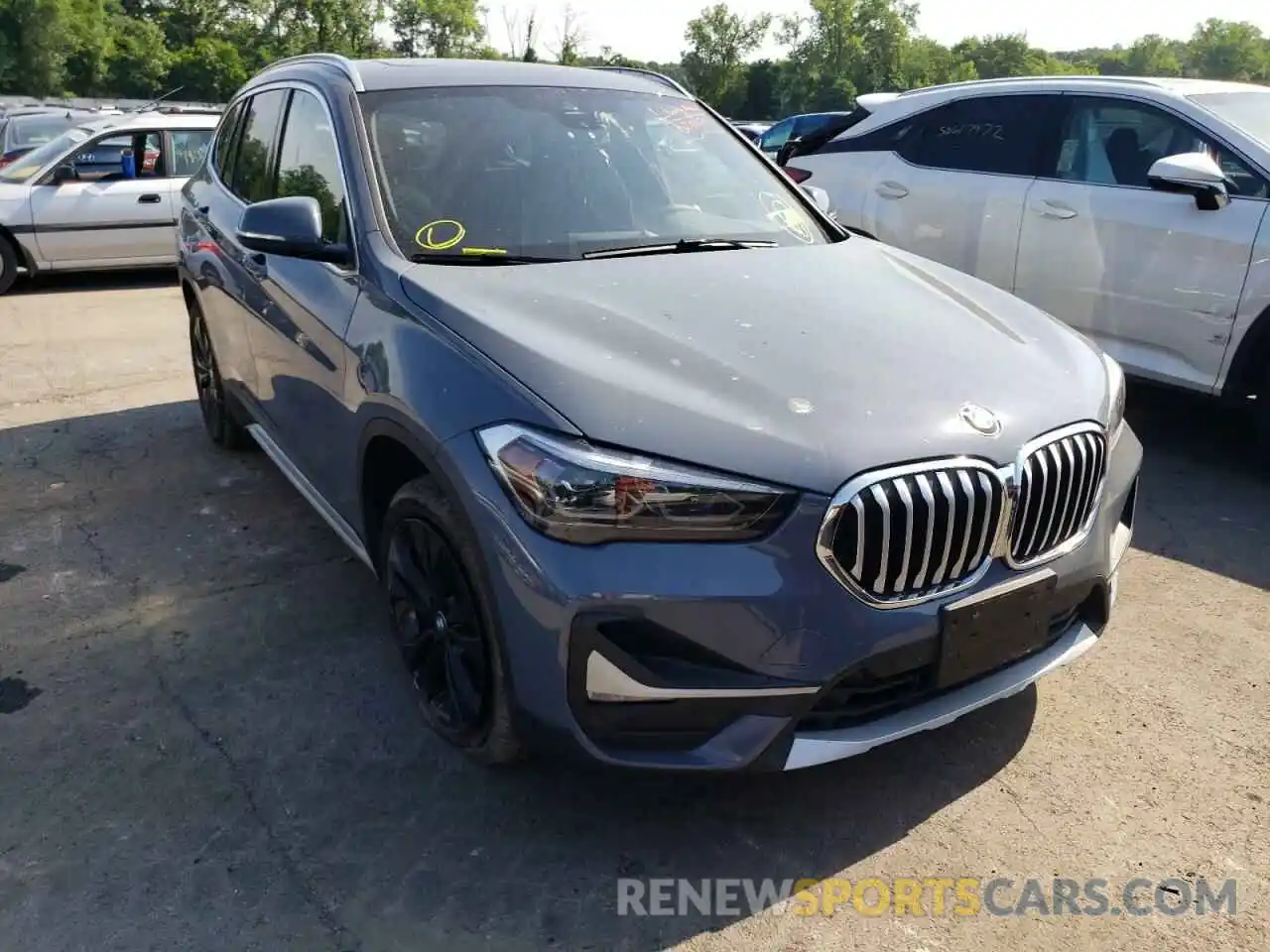 1 Photograph of a damaged car WBXJG9C0XL5R59030 BMW X1 2020