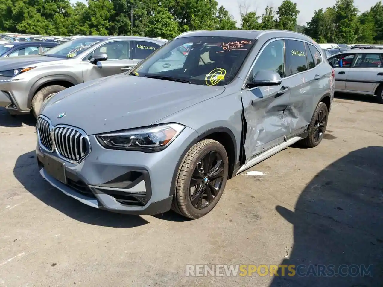 2 Фотография поврежденного автомобиля WBXJG9C0XL5R59030 BMW X1 2020