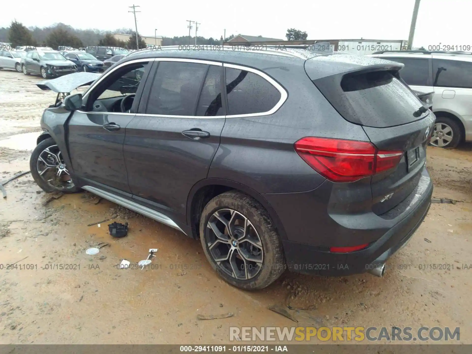 3 Photograph of a damaged car WBXJG9C0XL5R79441 BMW X1 2020