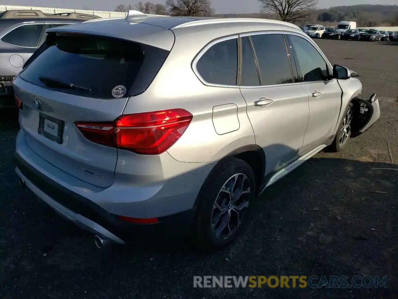 4 Photograph of a damaged car WBXJG9C0XL5R89757 BMW X1 2020