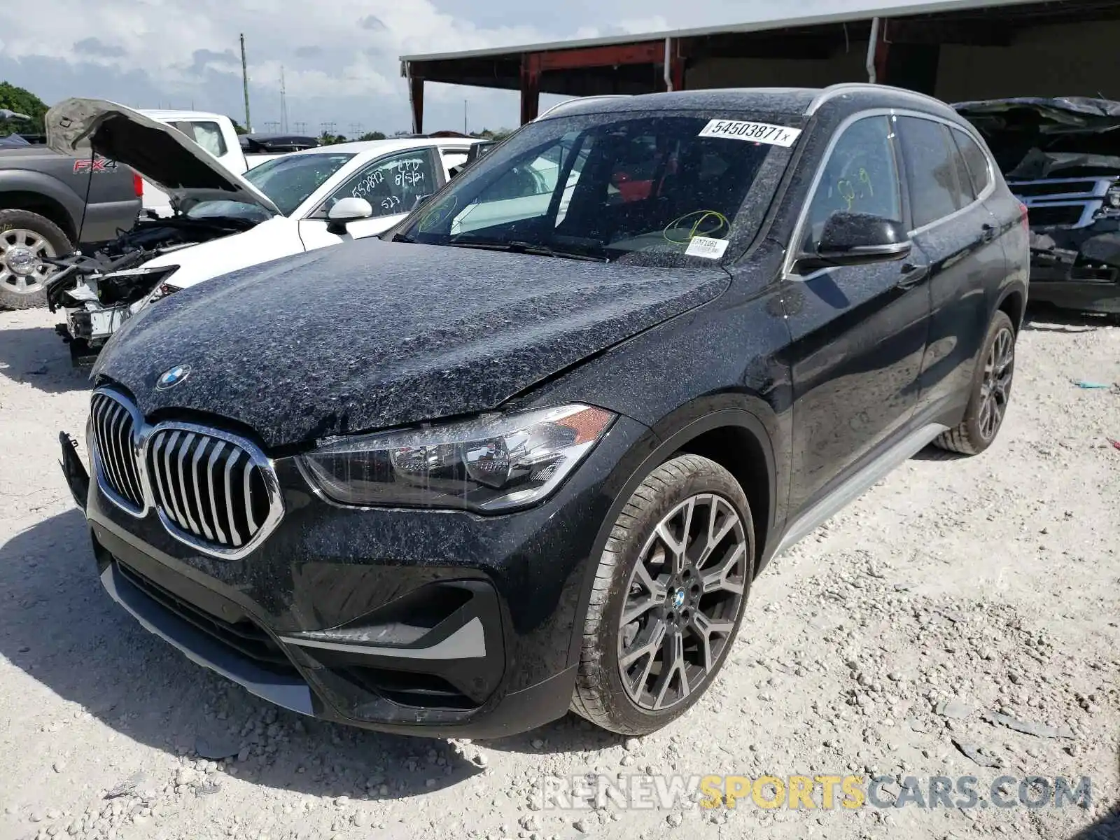 2 Photograph of a damaged car WBXJG7C00M3M71061 BMW X1 2021