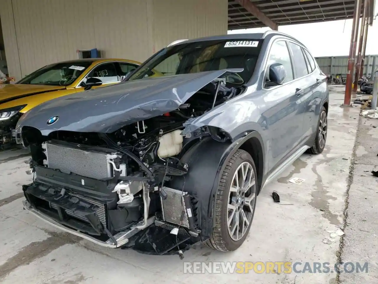 2 Photograph of a damaged car WBXJG7C00M5S19203 BMW X1 2021