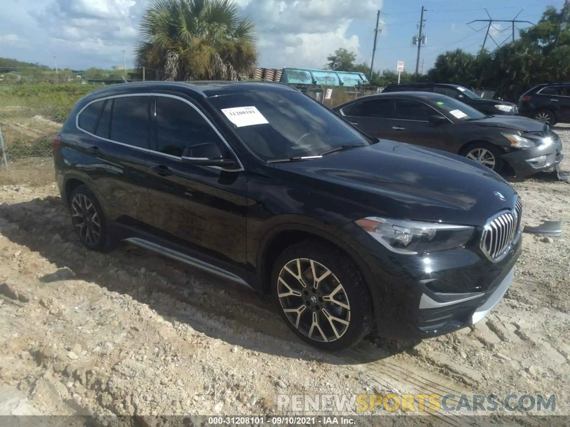 1 Photograph of a damaged car WBXJG7C00M5S55148 BMW X1 2021