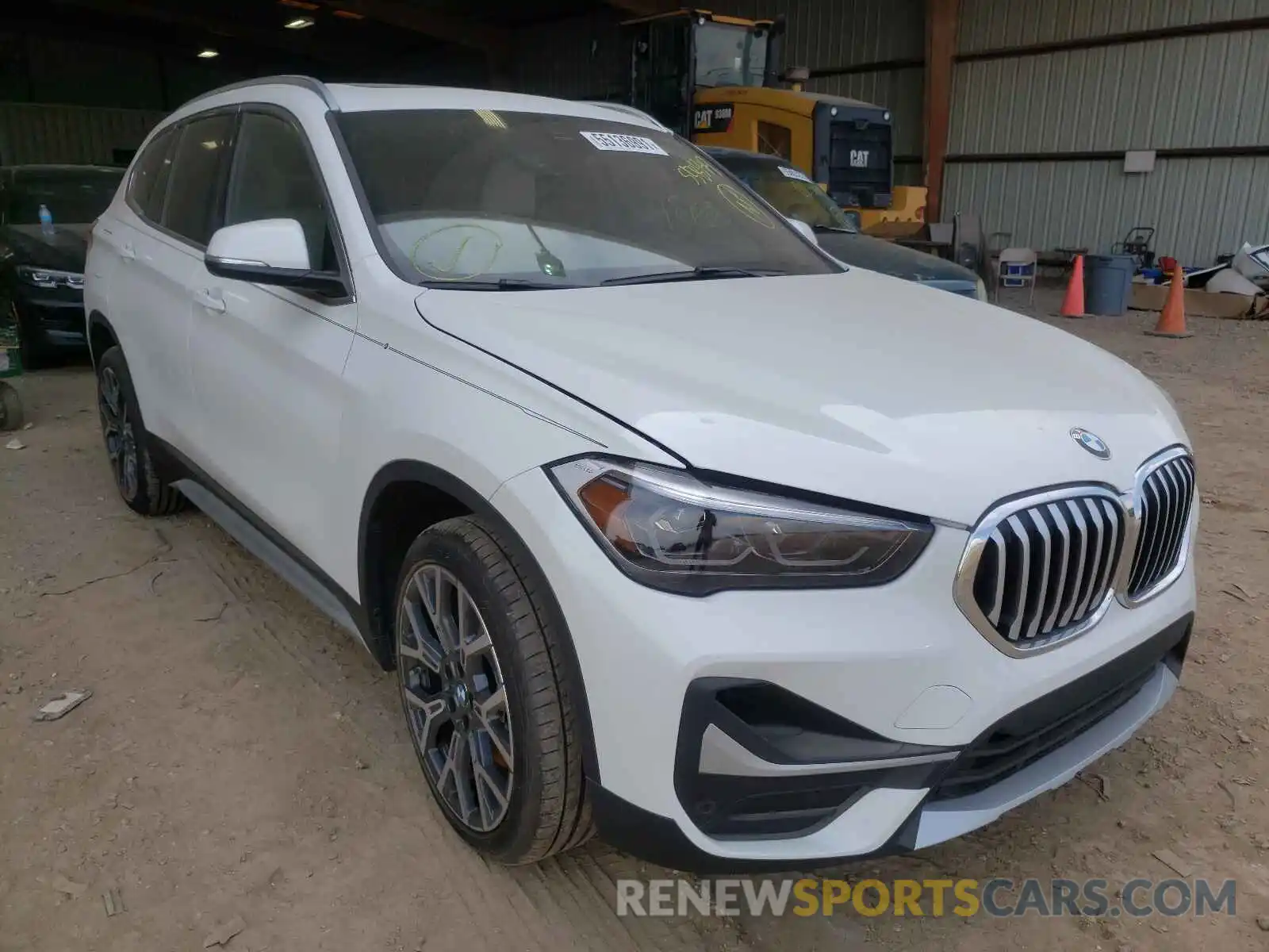 1 Photograph of a damaged car WBXJG7C00M5S58549 BMW X1 2021