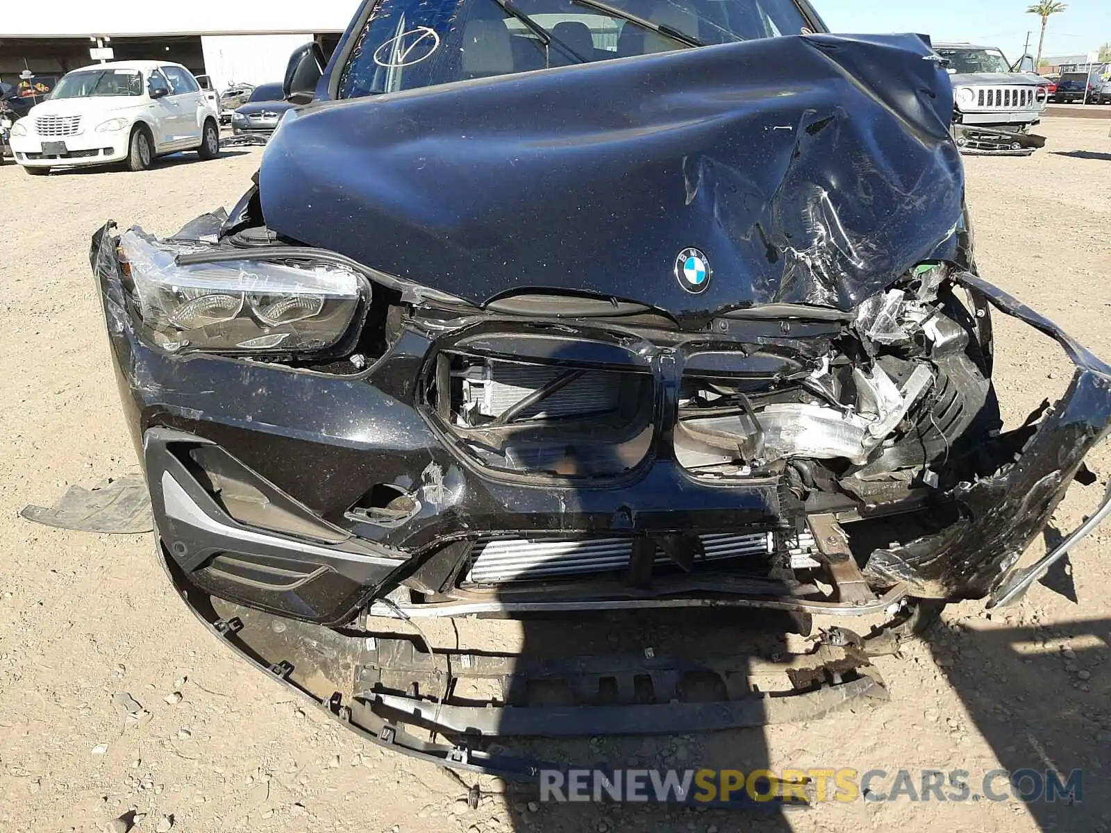 9 Photograph of a damaged car WBXJG7C00M5S94645 BMW X1 2021