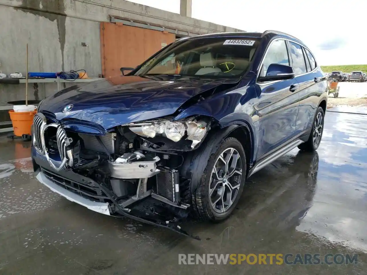 2 Photograph of a damaged car WBXJG7C00M5U12726 BMW X1 2021