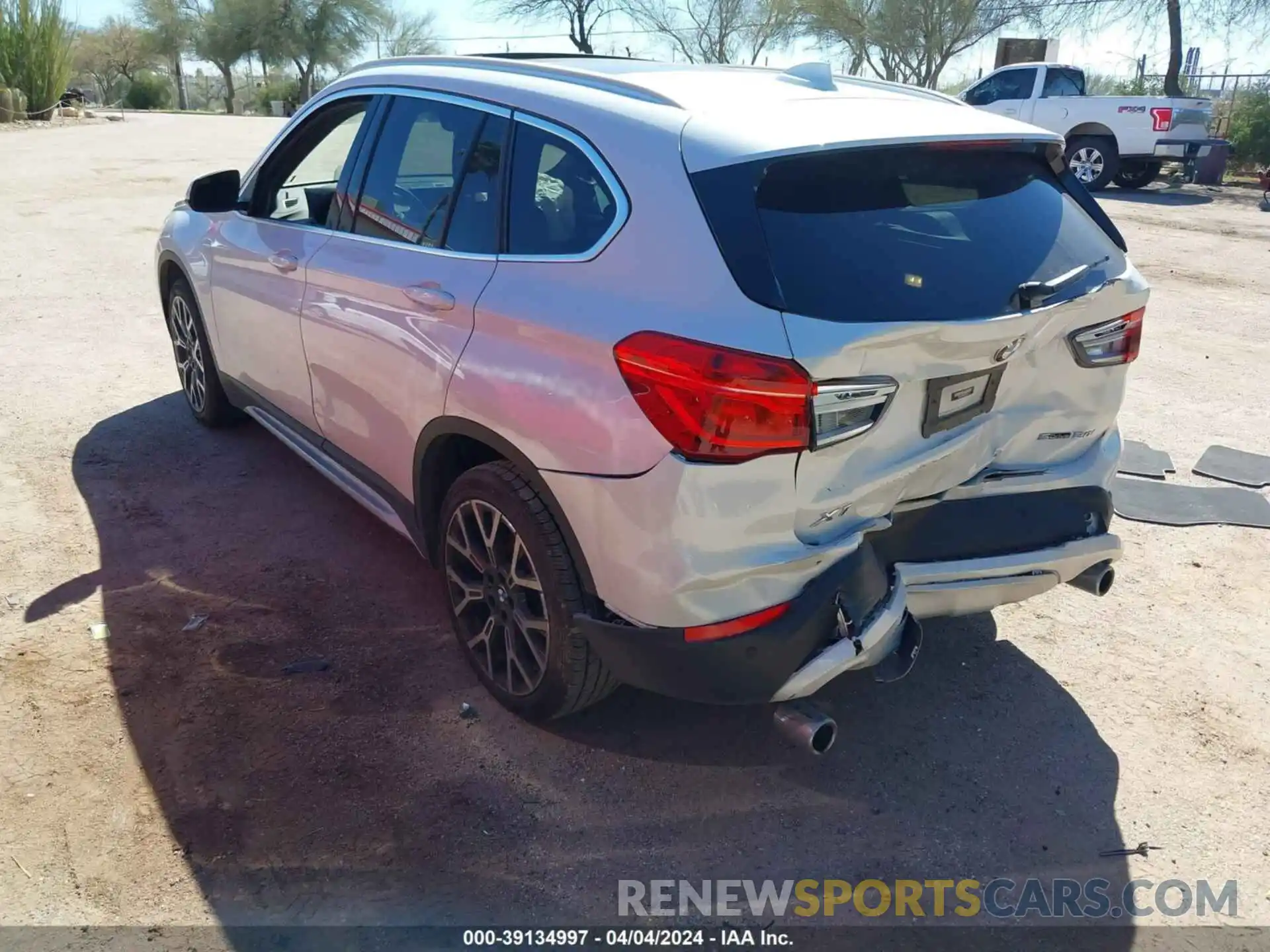 3 Photograph of a damaged car WBXJG7C00M5U25847 BMW X1 2021