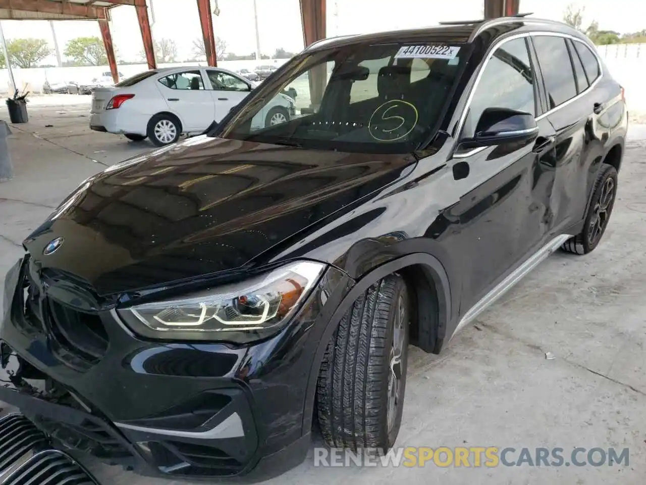 2 Photograph of a damaged car WBXJG7C01M5T65769 BMW X1 2021