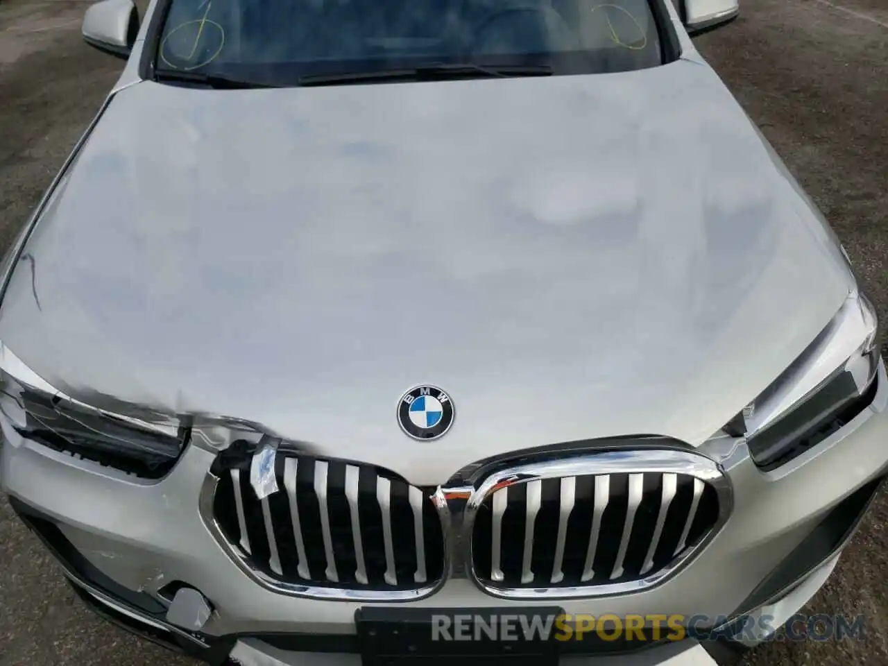 7 Фотография поврежденного автомобиля WBXJG7C01M5T99727 BMW X1 2021