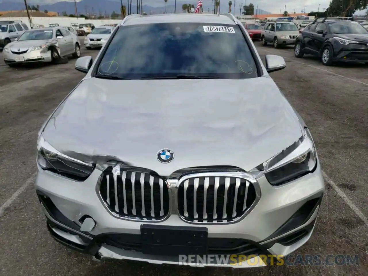 9 Фотография поврежденного автомобиля WBXJG7C01M5T99727 BMW X1 2021