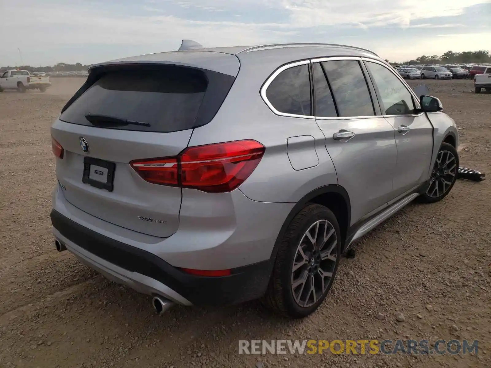 4 Photograph of a damaged car WBXJG7C02M5T82936 BMW X1 2021