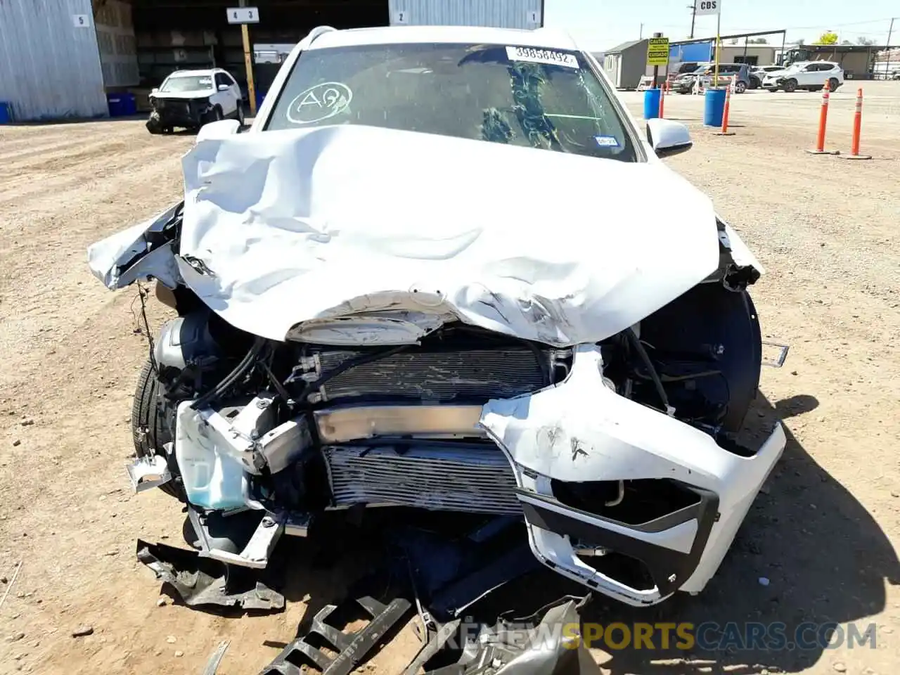 9 Photograph of a damaged car WBXJG7C02M5U05700 BMW X1 2021