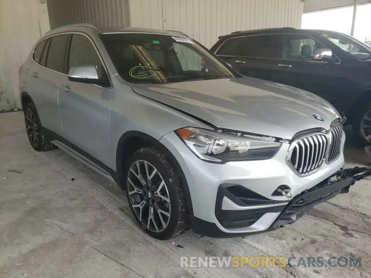 1 Photograph of a damaged car WBXJG7C03M3M73600 BMW X1 2021