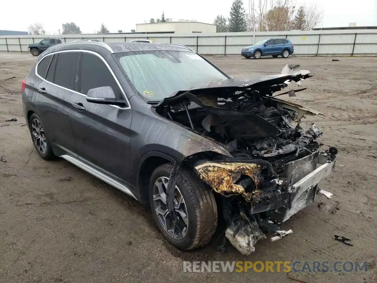 1 Photograph of a damaged car WBXJG7C03M3M76500 BMW X1 2021