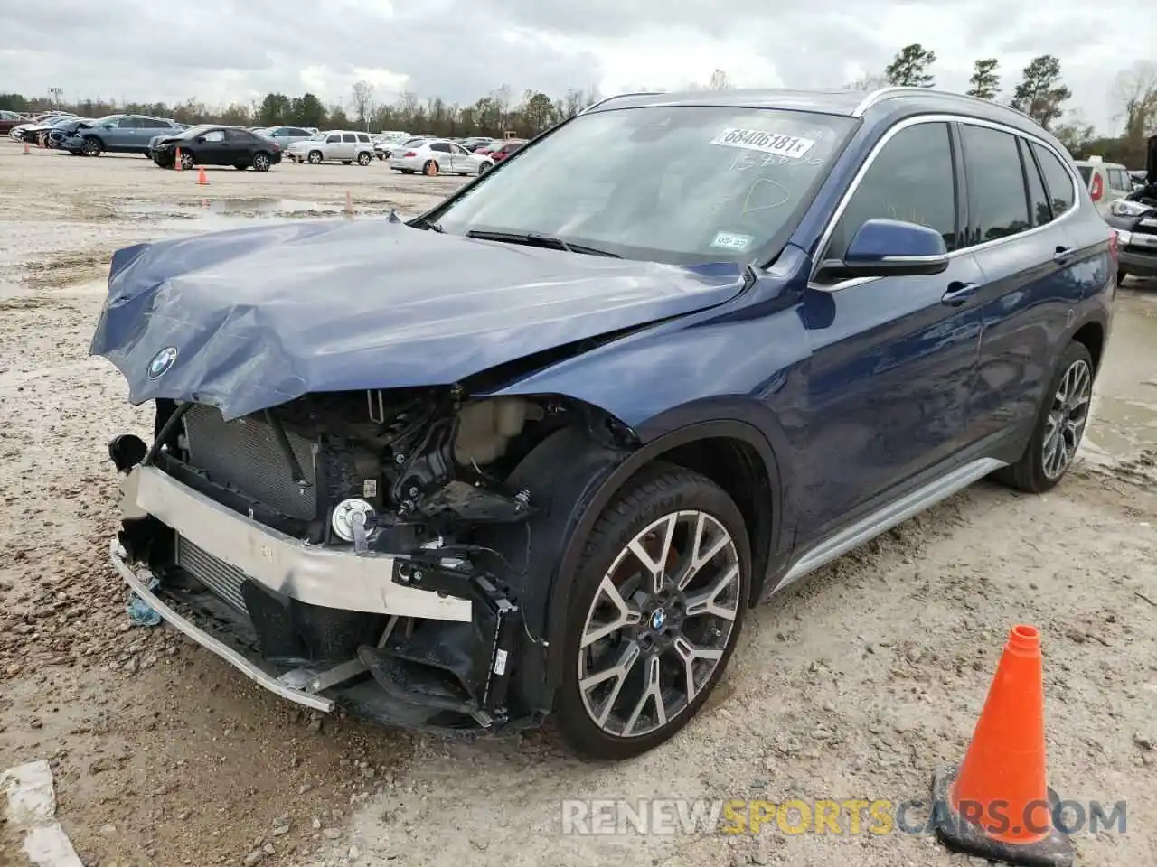 2 Photograph of a damaged car WBXJG7C03M5S26906 BMW X1 2021