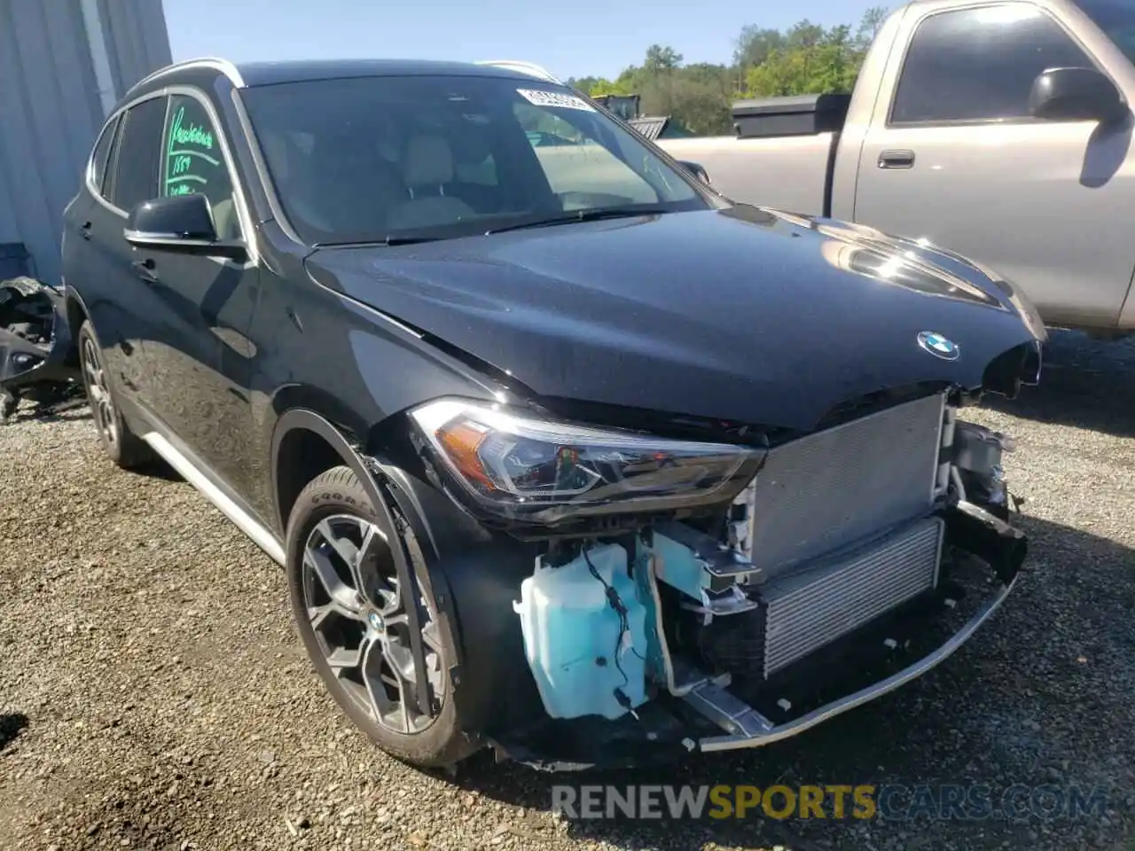 1 Photograph of a damaged car WBXJG7C03M5S46900 BMW X1 2021