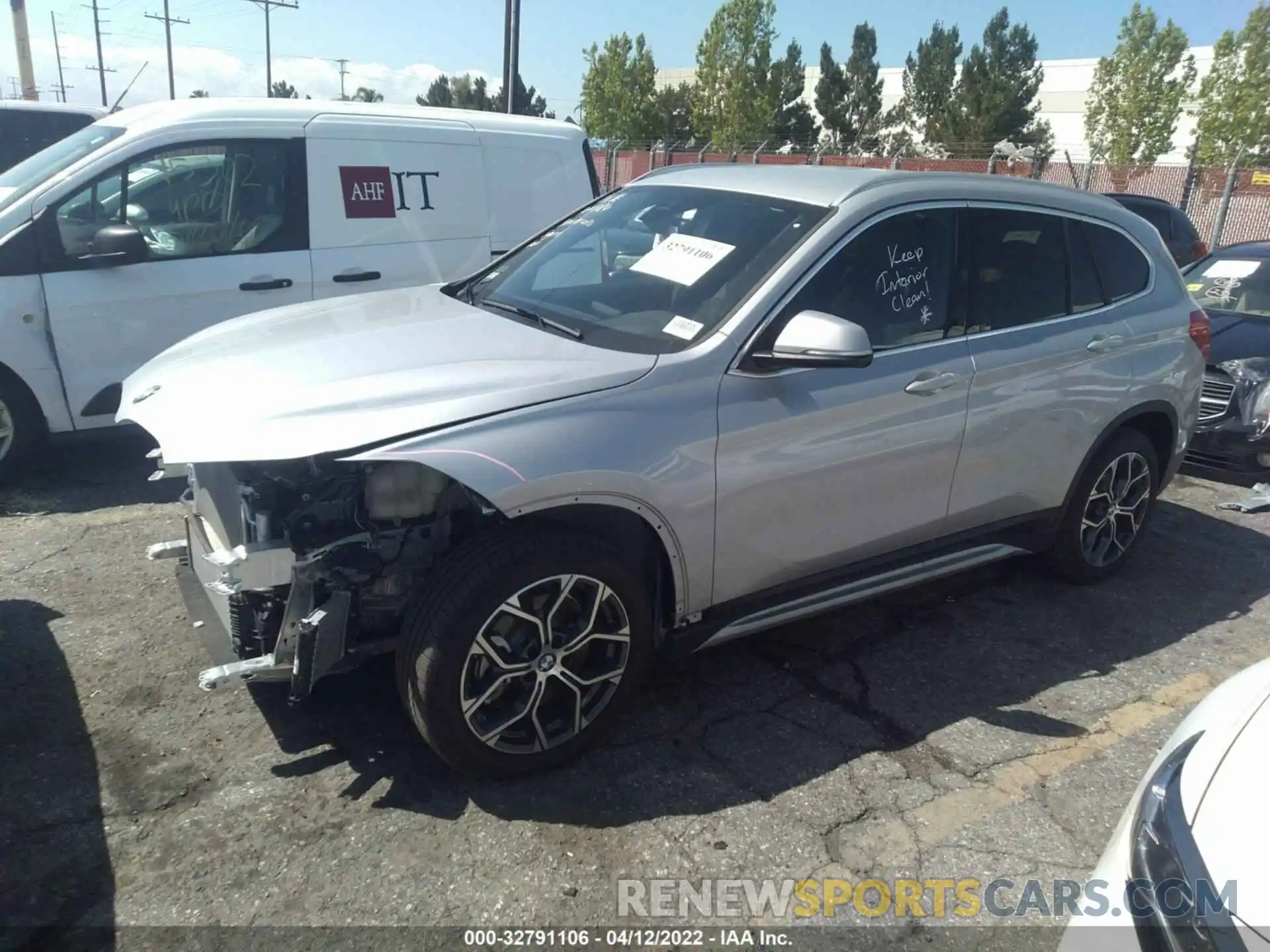 2 Photograph of a damaged car WBXJG7C03M5T86140 BMW X1 2021