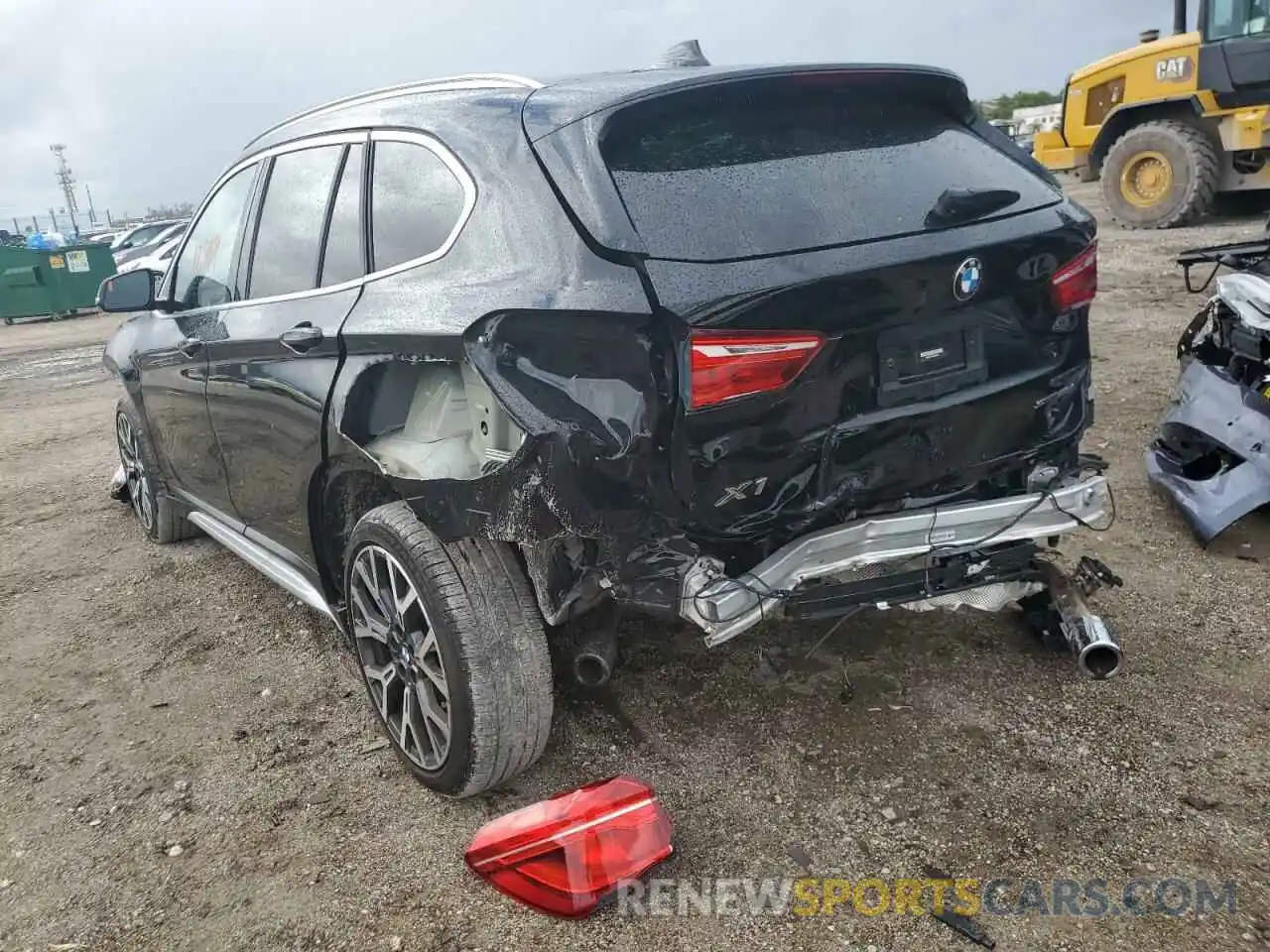 3 Photograph of a damaged car WBXJG7C03M5U07195 BMW X1 2021