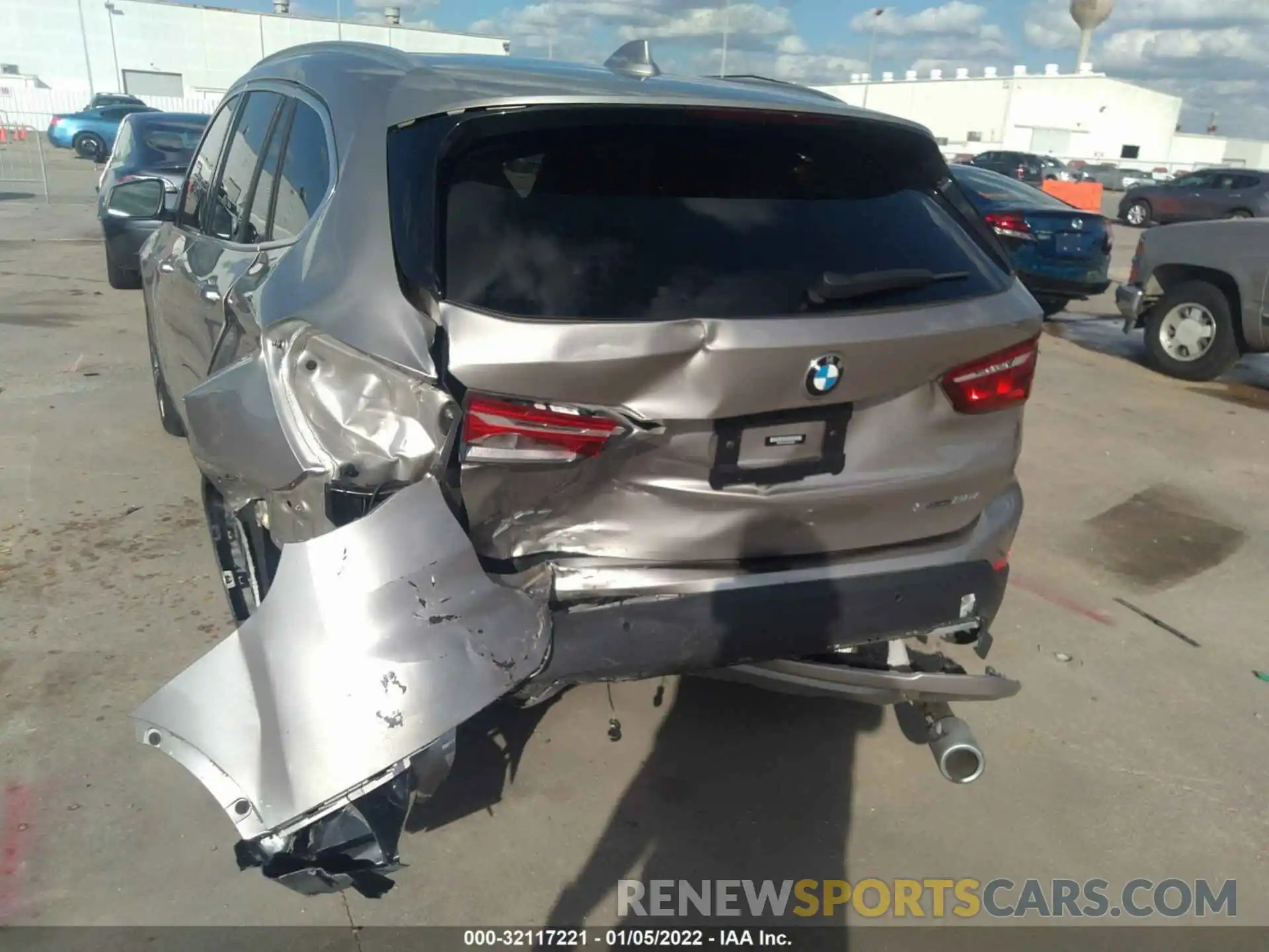 6 Photograph of a damaged car WBXJG7C04M5S35629 BMW X1 2021