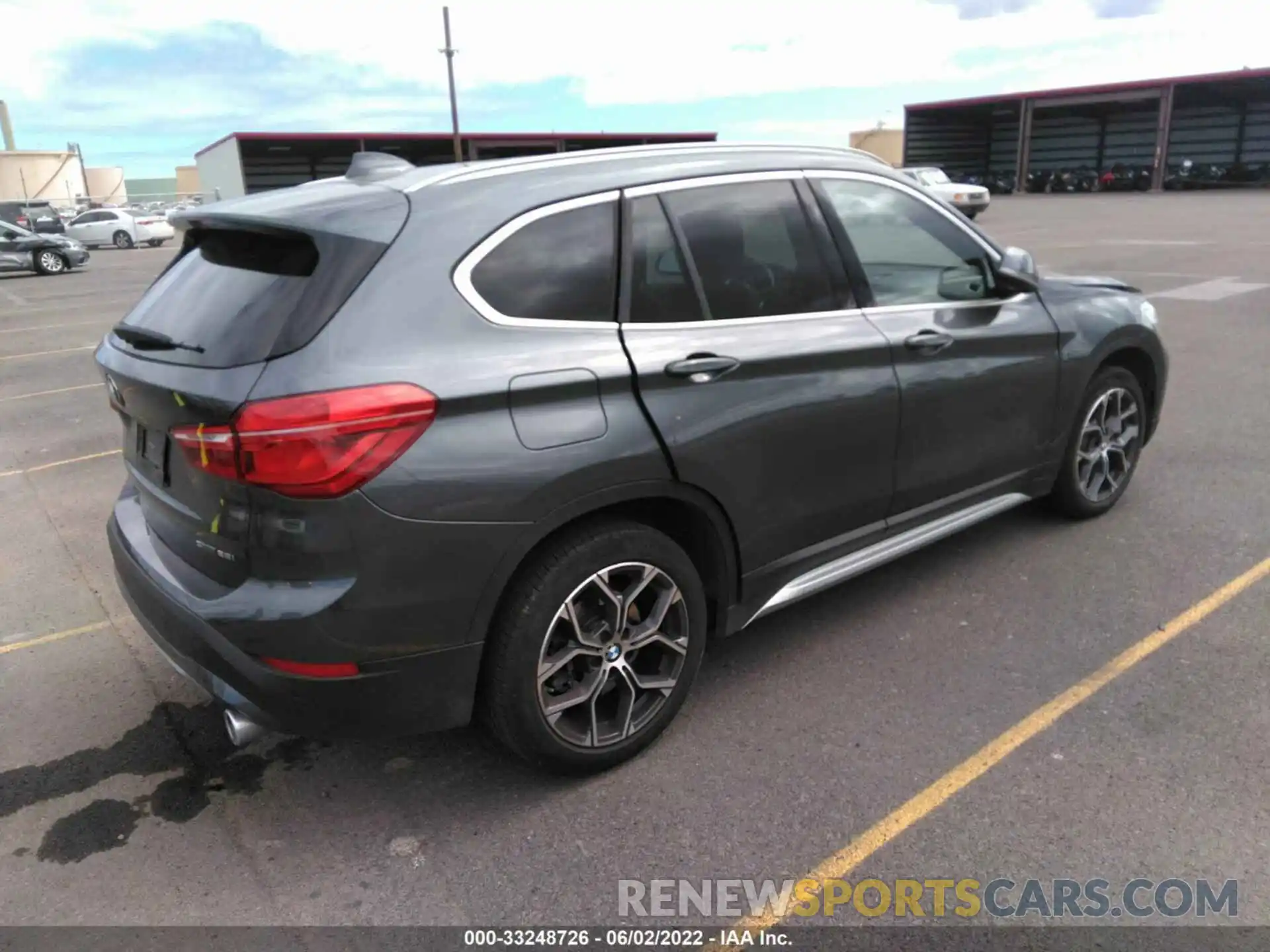 4 Photograph of a damaged car WBXJG7C04M5T73106 BMW X1 2021