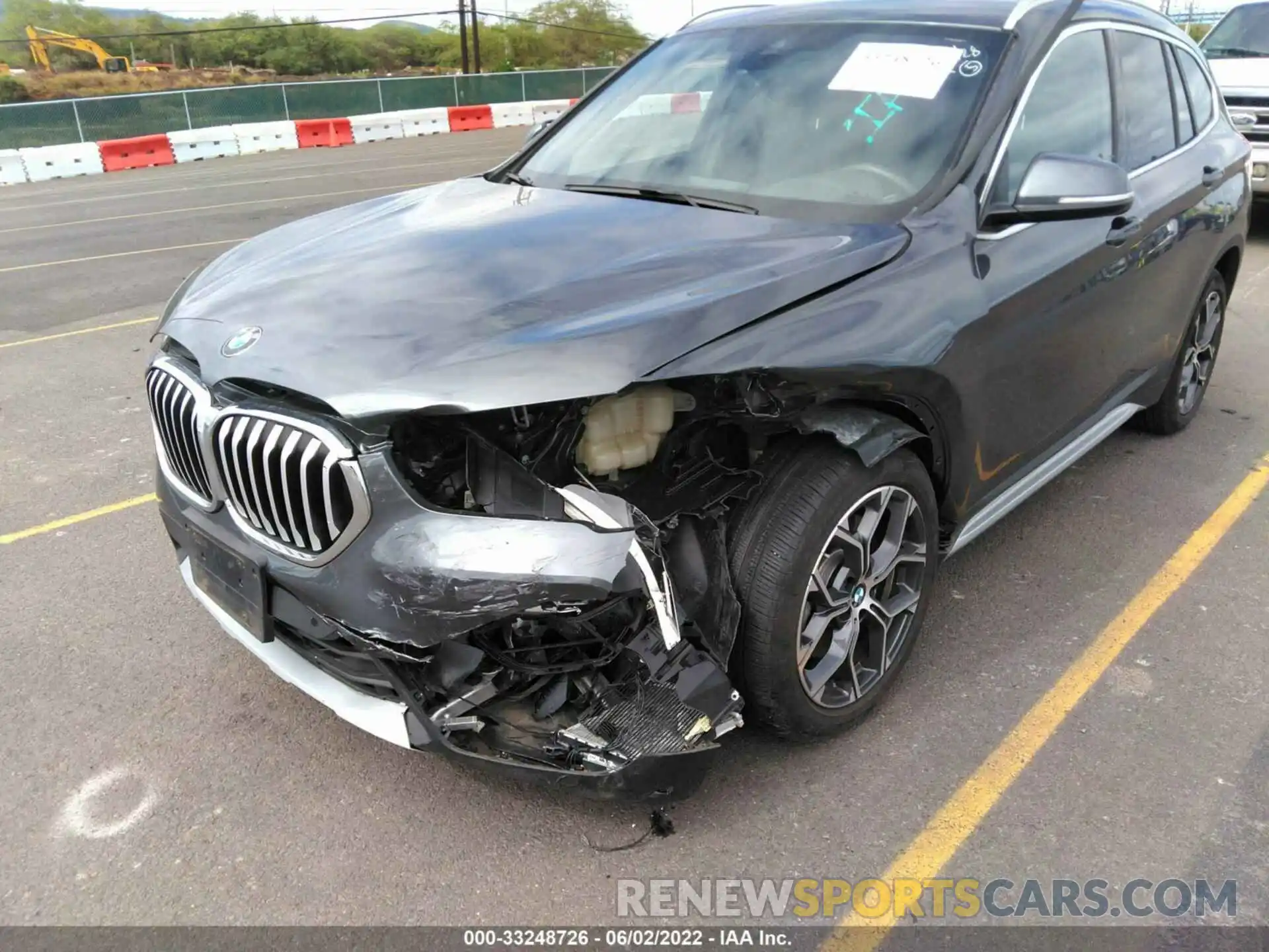 6 Photograph of a damaged car WBXJG7C04M5T73106 BMW X1 2021