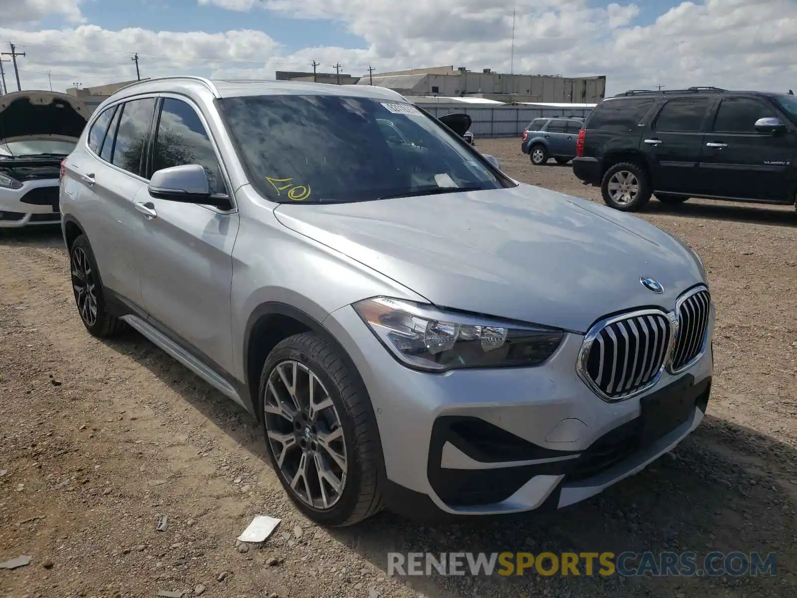 1 Photograph of a damaged car WBXJG7C05M3M73579 BMW X1 2021