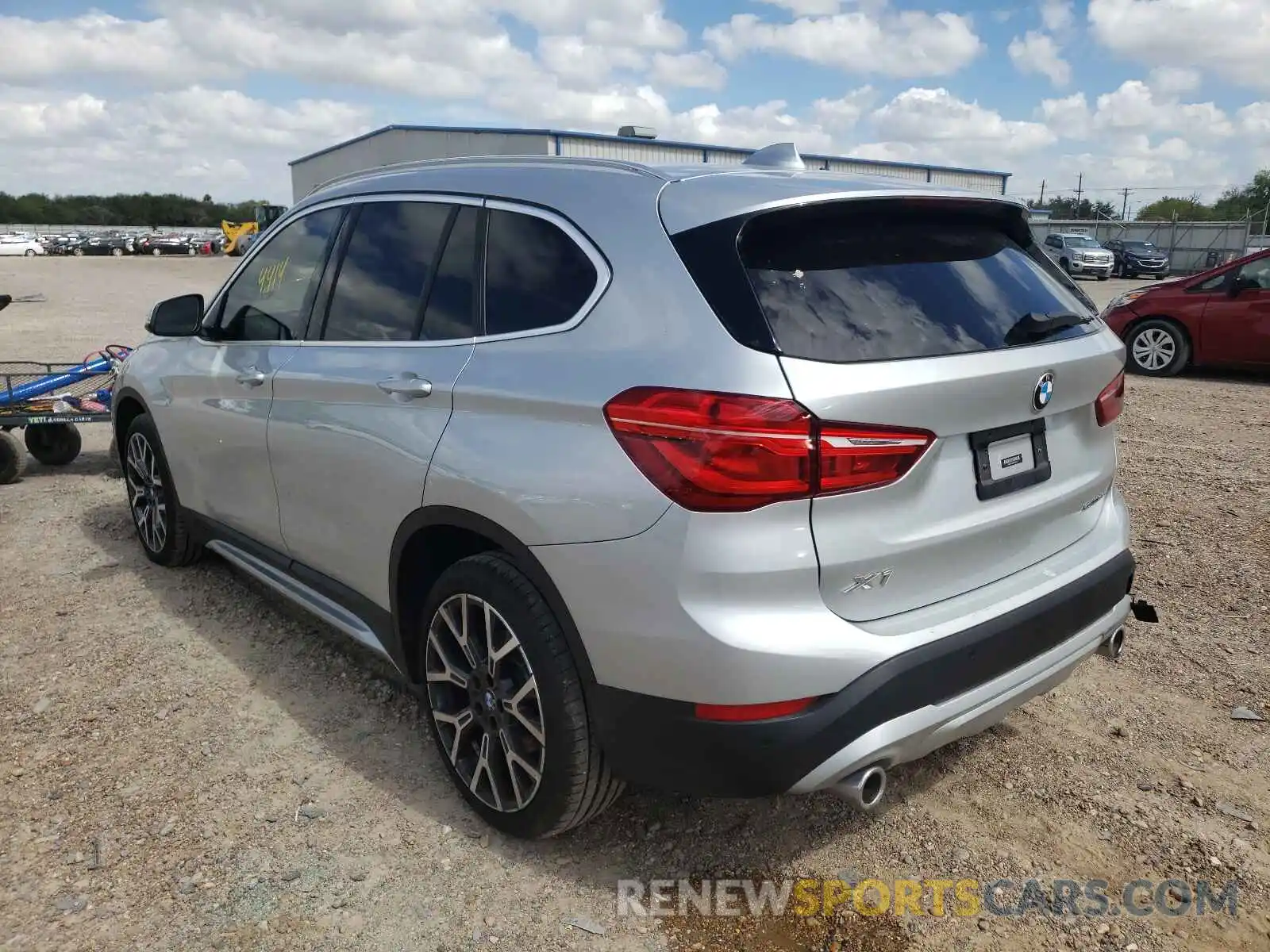 3 Photograph of a damaged car WBXJG7C05M3M73579 BMW X1 2021